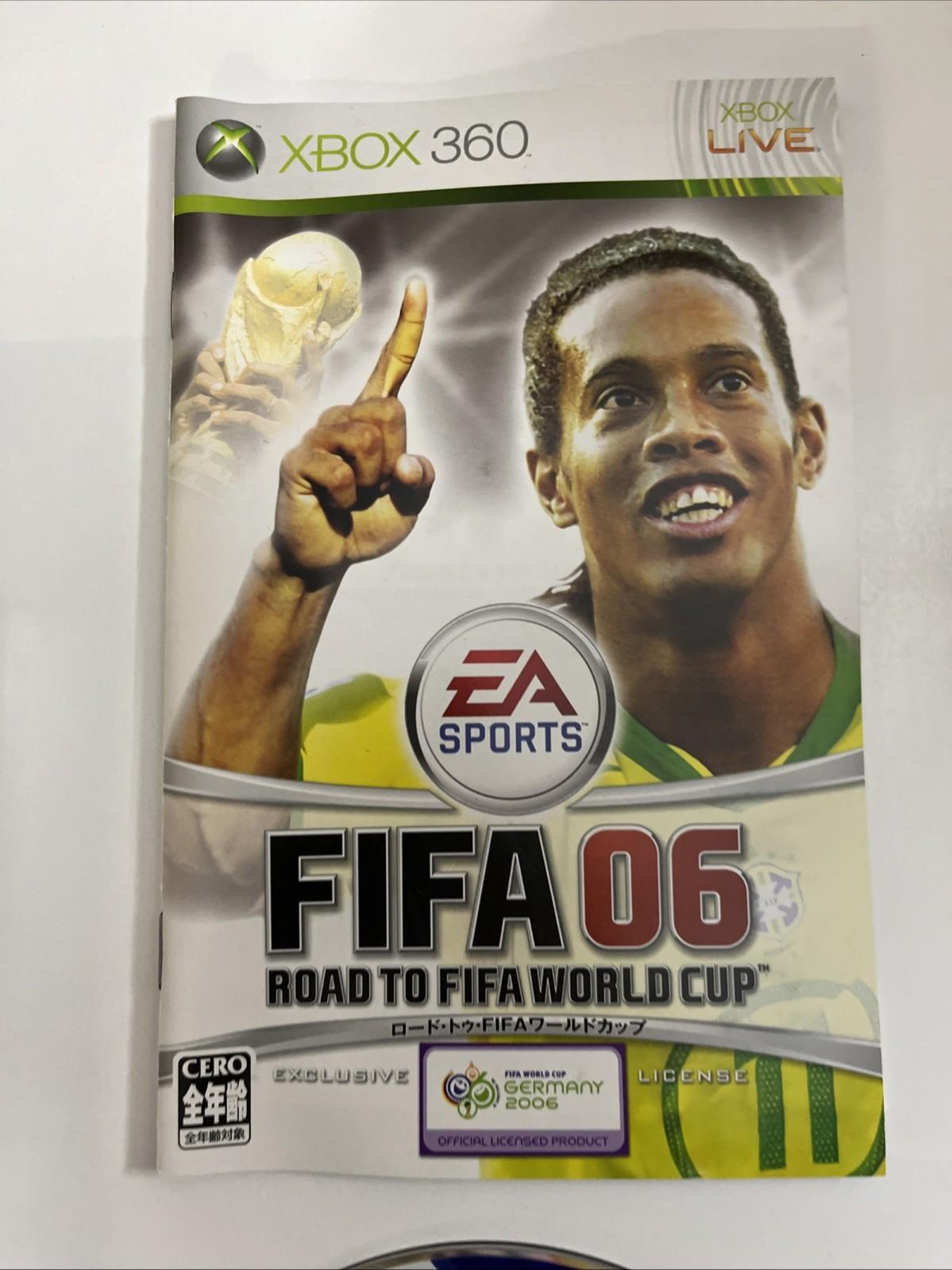 FIFA 06 Microsoft XBOX 360 NTSC-J JAPAN Game Complete