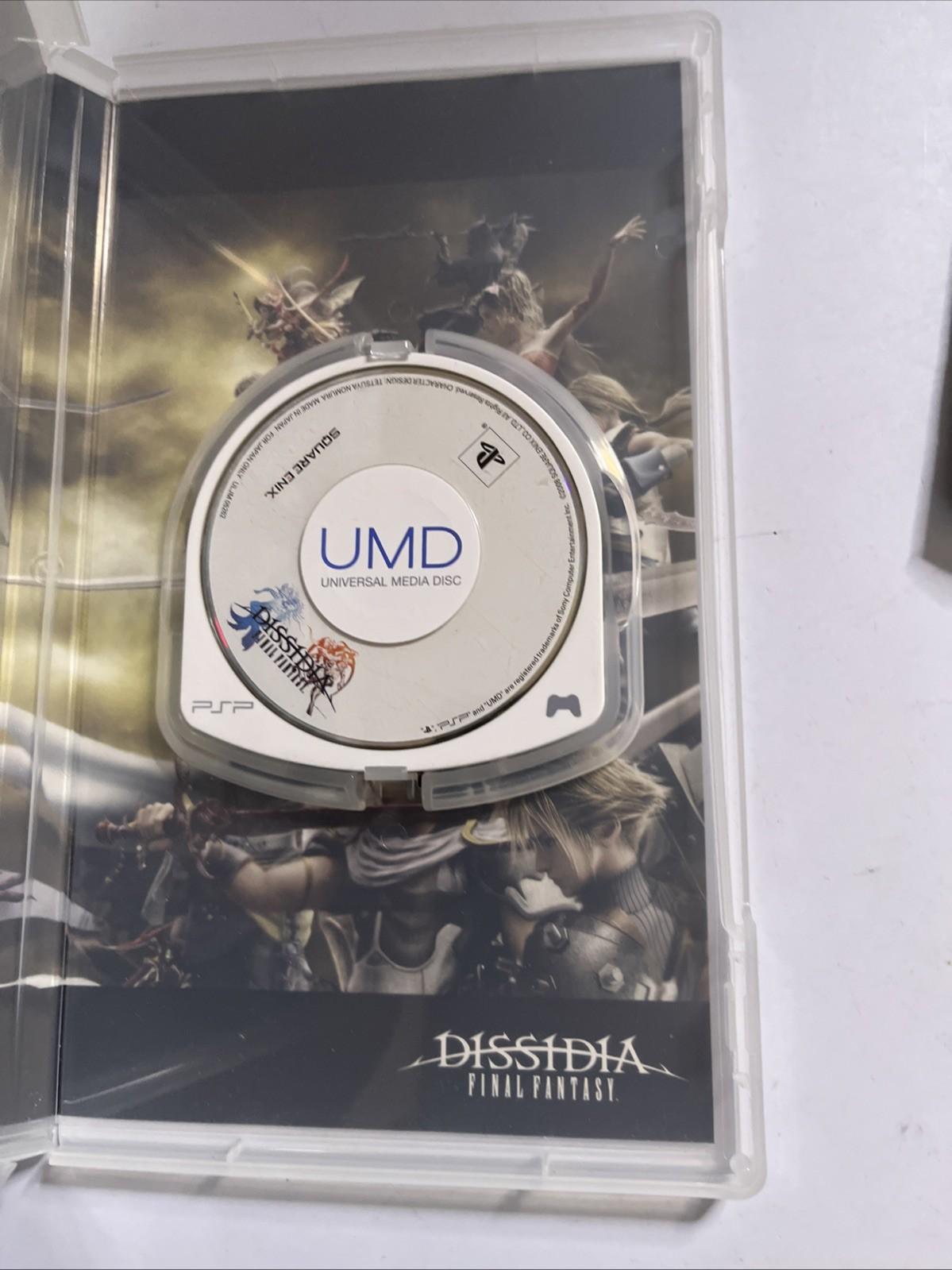 Dissidia Final Fantasy 2008 PSP Sony PlayStation Portable JAPAN Game Complete