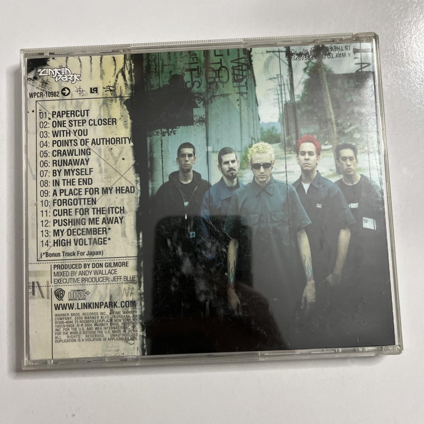 Linkin Park – Hybrid Theory (CD, 2001) Japan Obi WPCR-10982