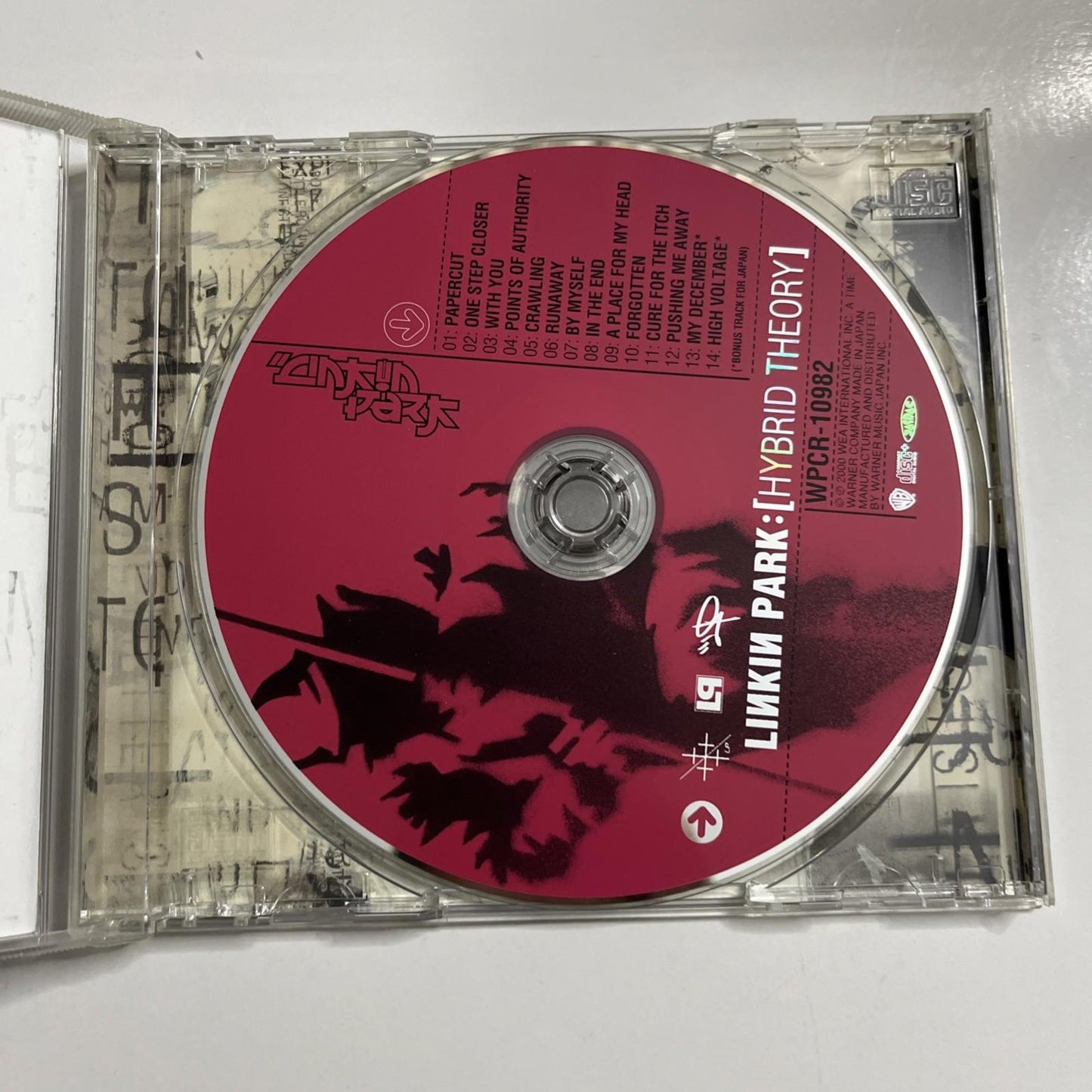 Linkin Park – Hybrid Theory (CD, 2001) Japan Obi WPCR-10982