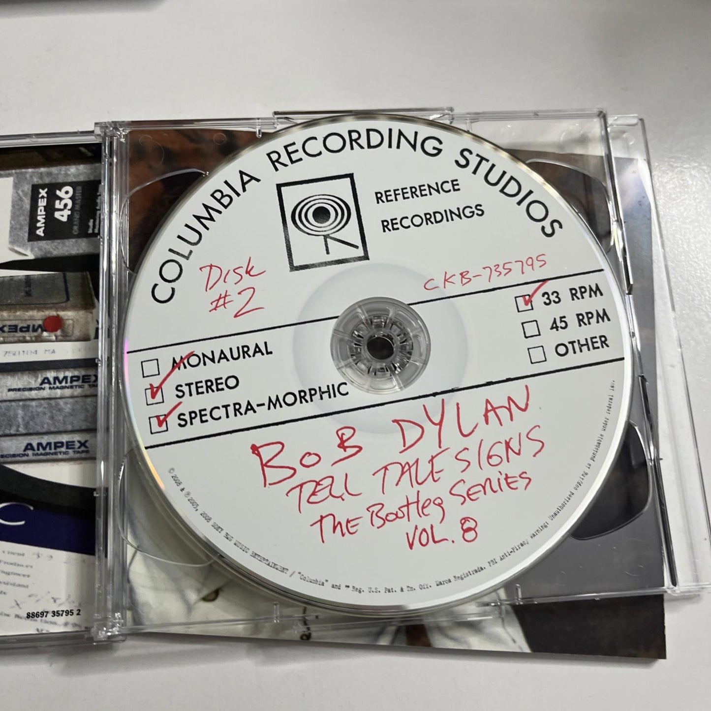 Bob Dylan – Tell Tale Signs (Rare And Unreleased 1989-2006) (CD, 2008) US 2-Disc