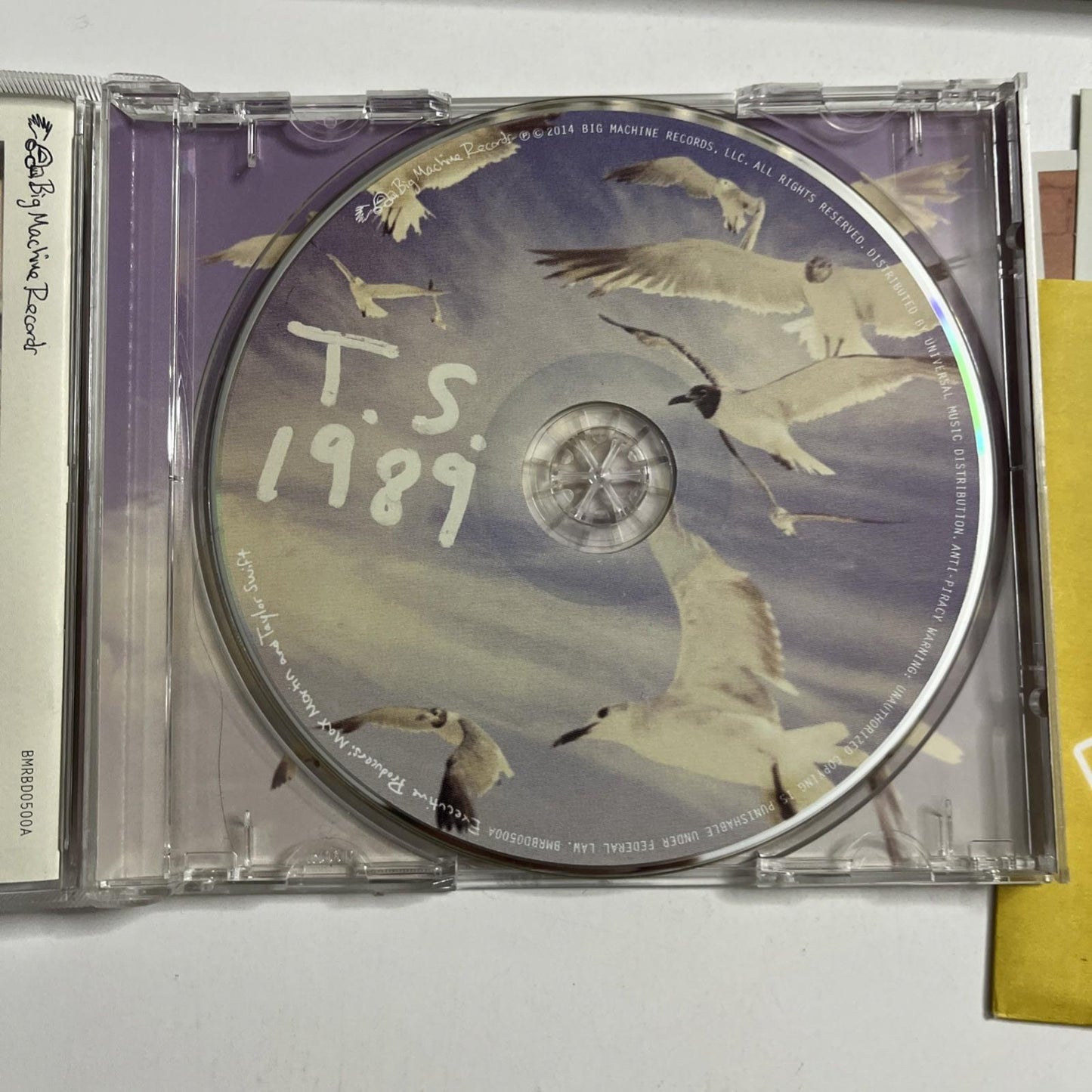Taylor Swift – 1989 (CD, 2014) US Slipcase + Postcards Big Machine Records