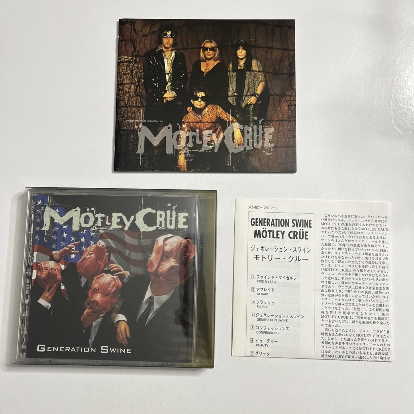 Mötley Crüe – Generation Swine (CD, 1997) Japan AMCY-2075