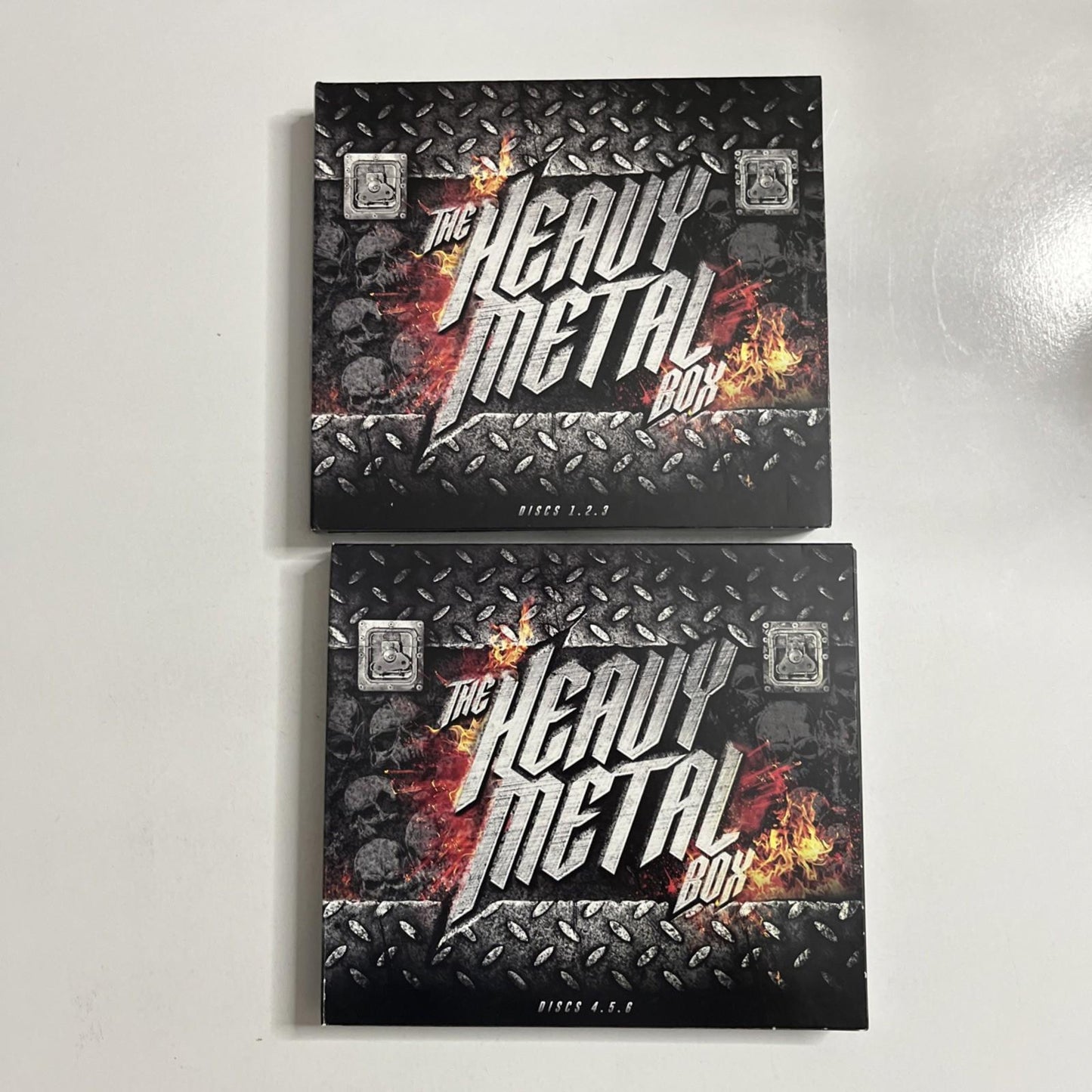 Various – The Heavy Metal Box (CD, 2015) Mexico Limited Edition 6-Discs MBB7195