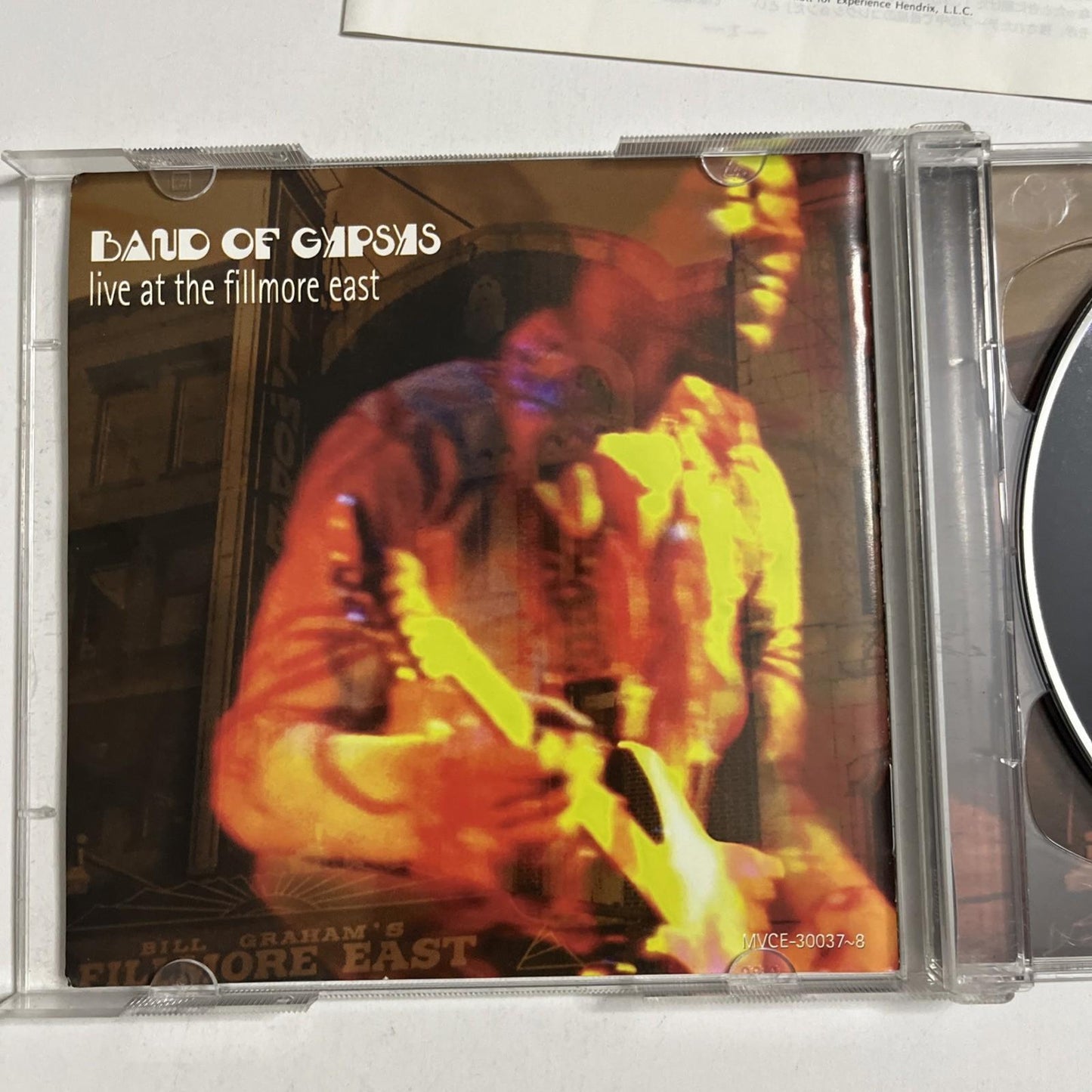 Jimi Hendrix – Live At The Fillmore East (CD, 2001) Japan Obi 2-Discs 8