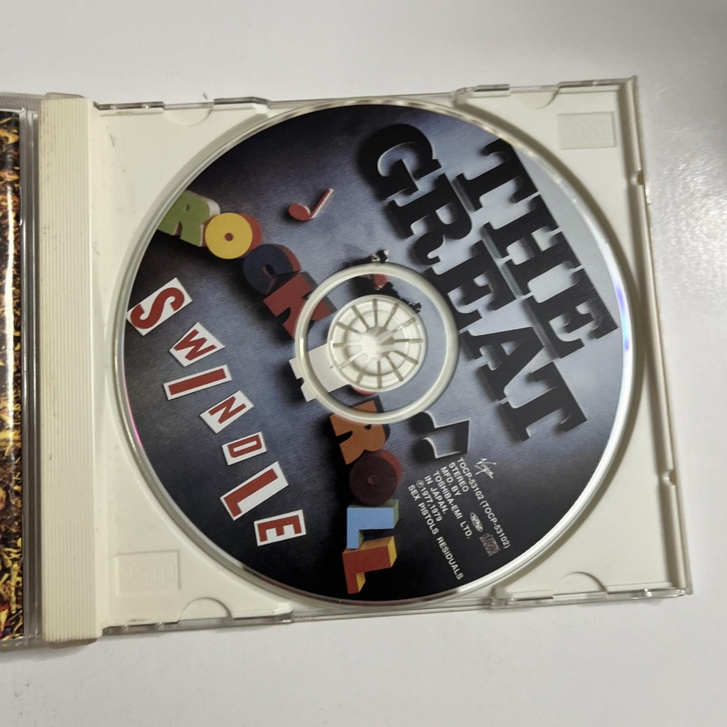 Sex Pistols – The Great Rock 'N' Roll Swindle (CD, 1999) Japan Obi TOCP 53102