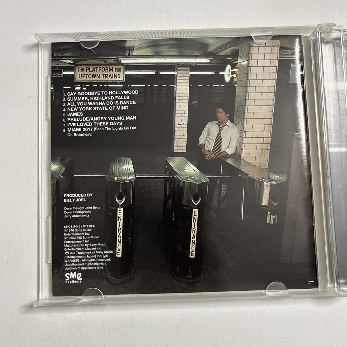 Billy Joel – Turnstiles (CD, 1999) Japan Obi Enhanced SRCS 9446