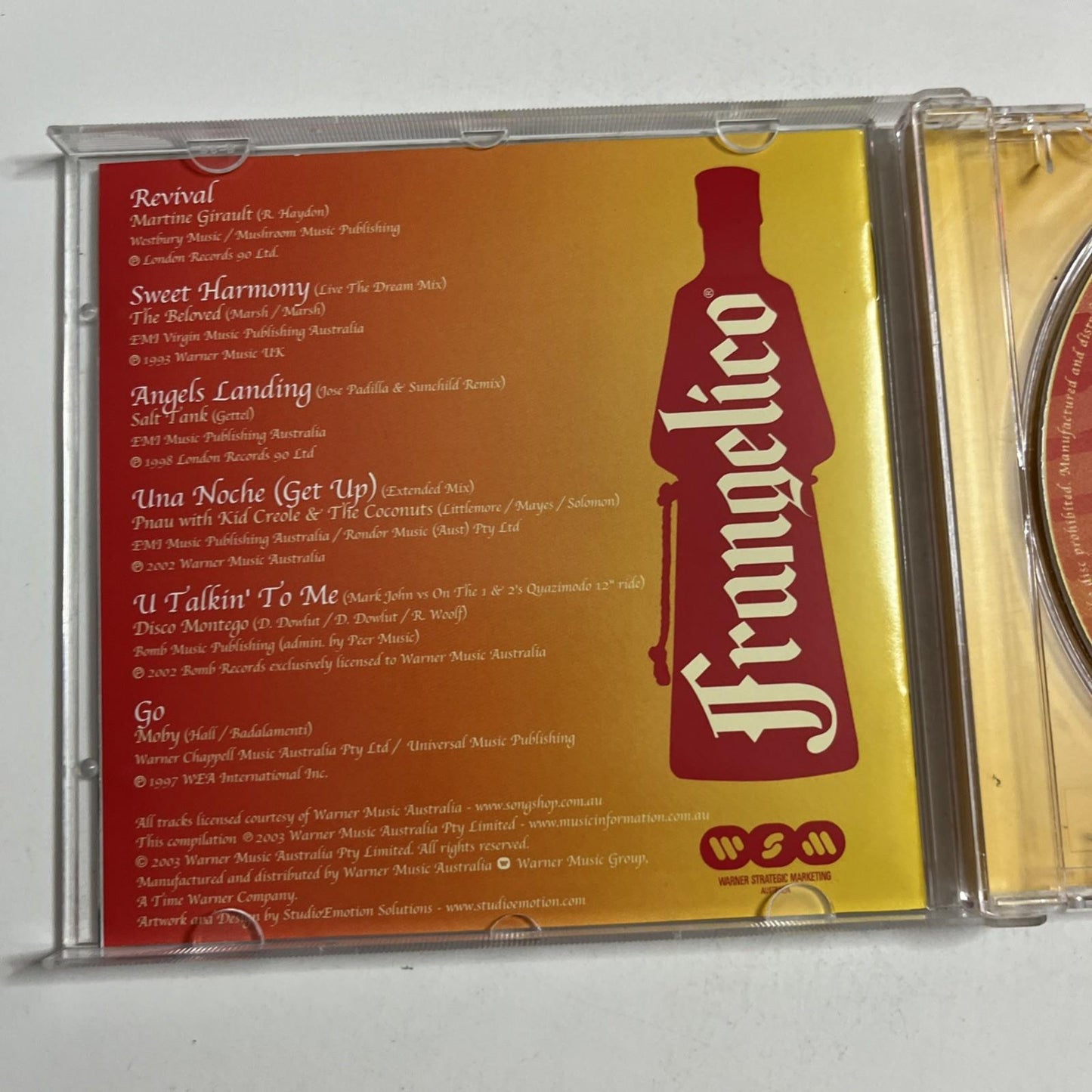 Various – Smooth Grooves (CD, 2003) Australia FRANGELCD1