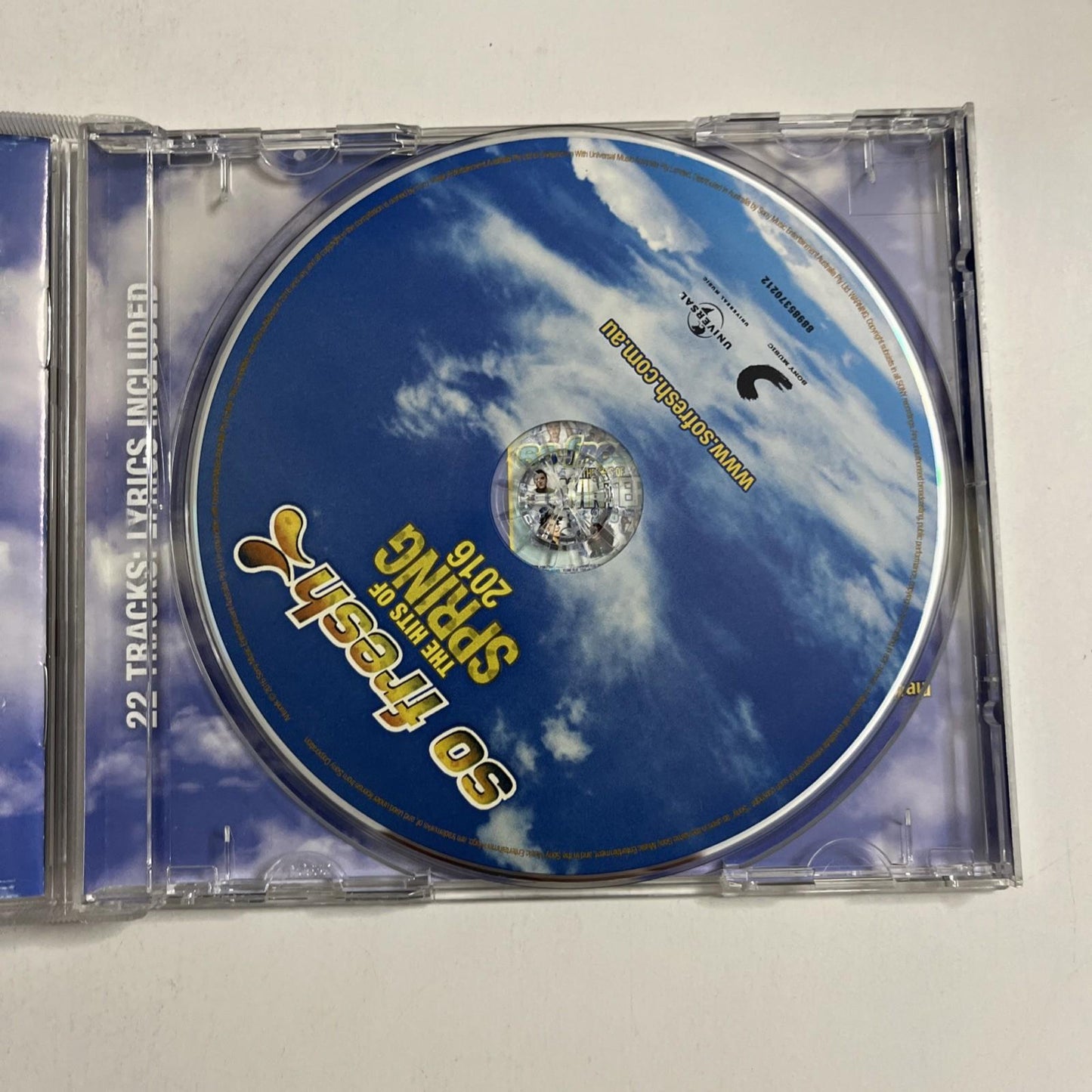 Various – So Fresh: The Hits Of Spring 2016 (CD, 2016) Australia 889853702121