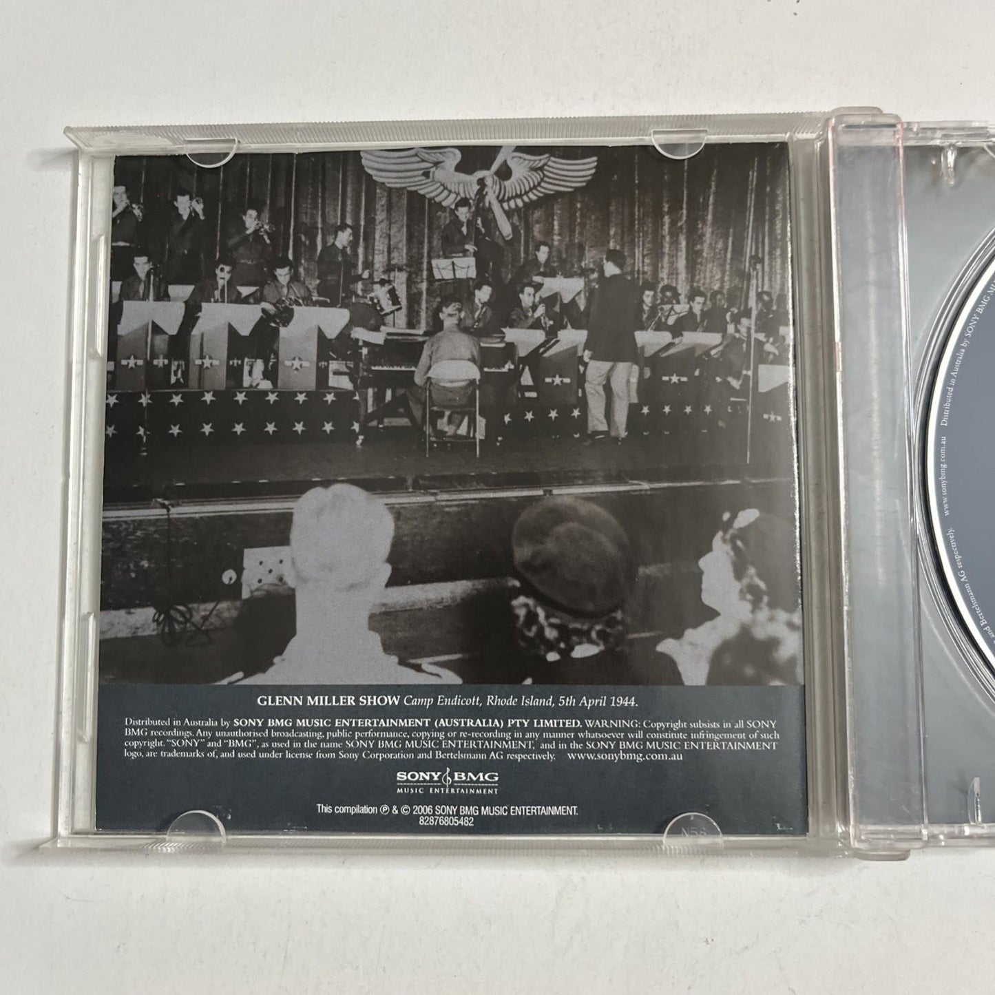 Glenn Miller – The Greatest Hits Of Glenn Miller (CD, 2006) Europe 82876 80548 2