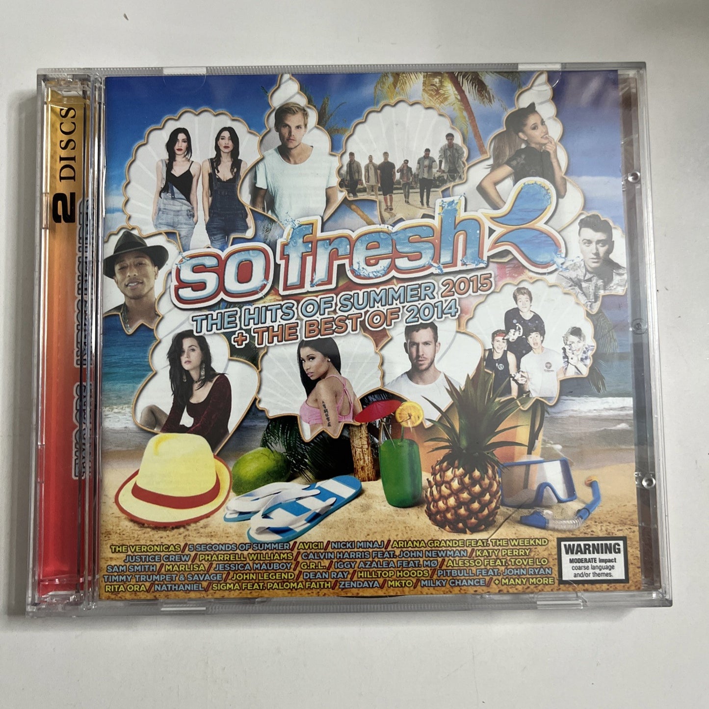 Various – So Fresh: The Hits Of Summer 2015 + The Best Of 2014 (CD, 2014) 2-Disc