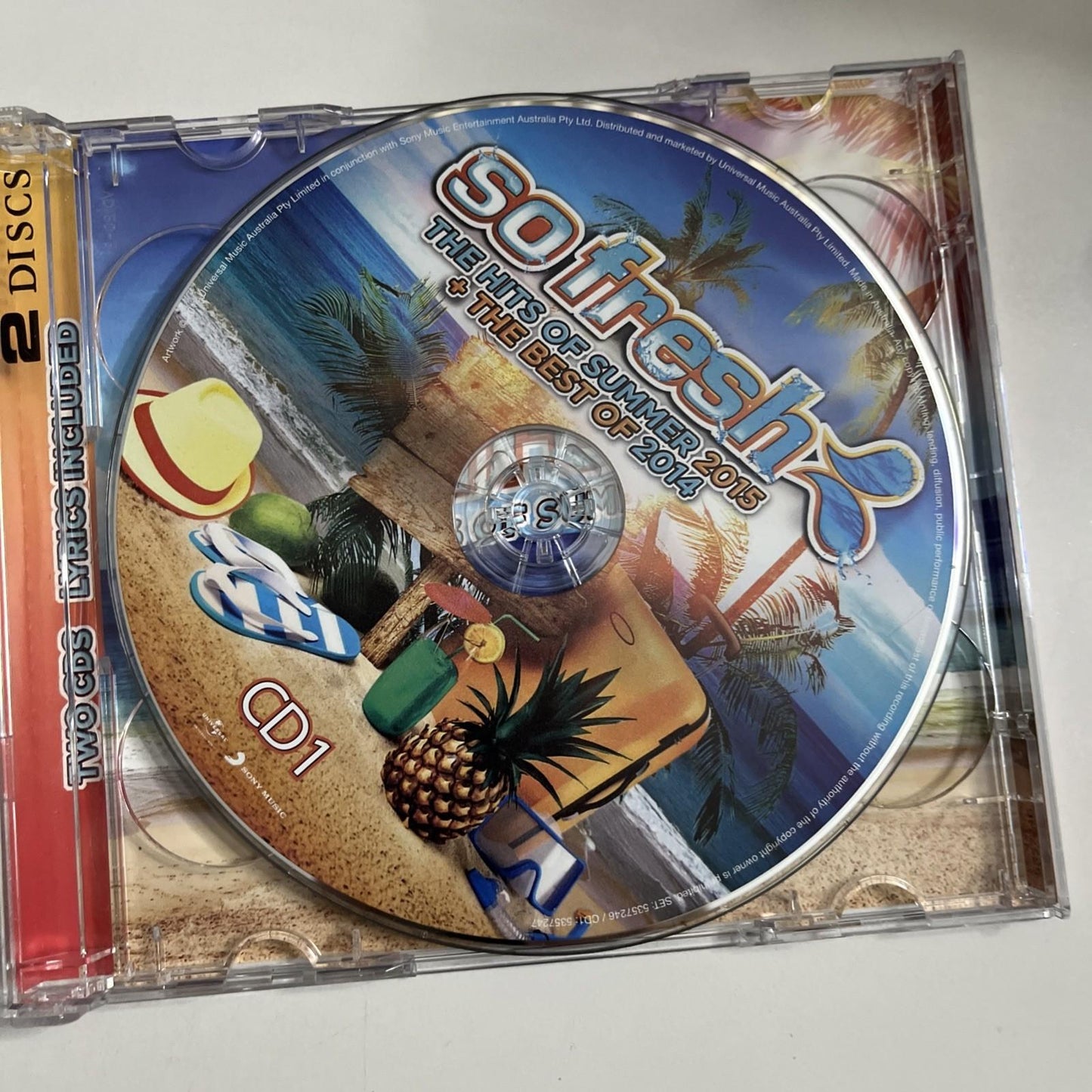 Various – So Fresh: The Hits Of Summer 2015 + The Best Of 2014 (CD, 2014) 2-Disc