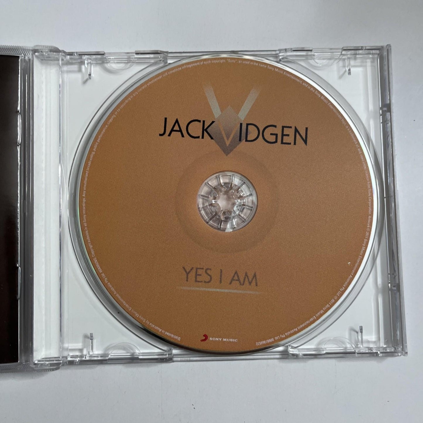 Jack Vidgen – Yes I Am (CD, 2011) Australia 88697968532