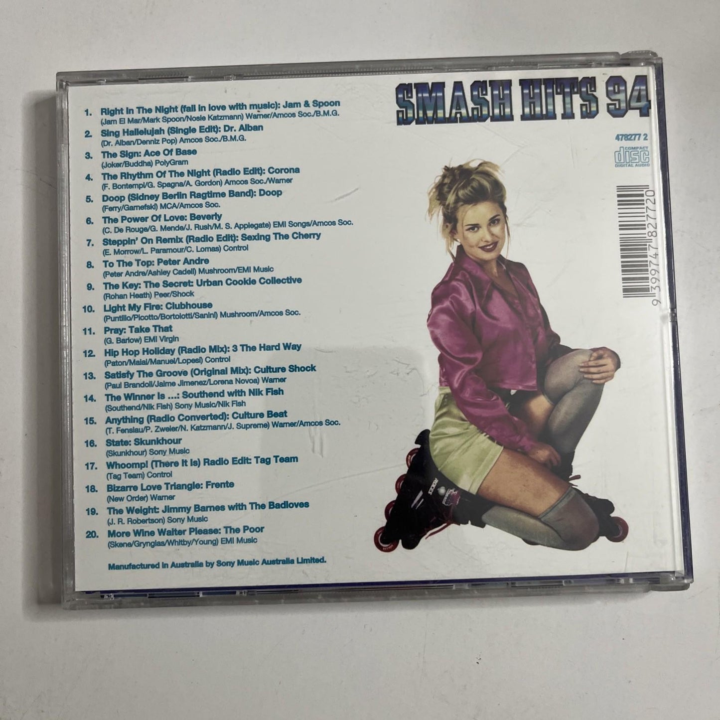 Various – Smash Hits 94 (CD, 1994) Australia 478277 2