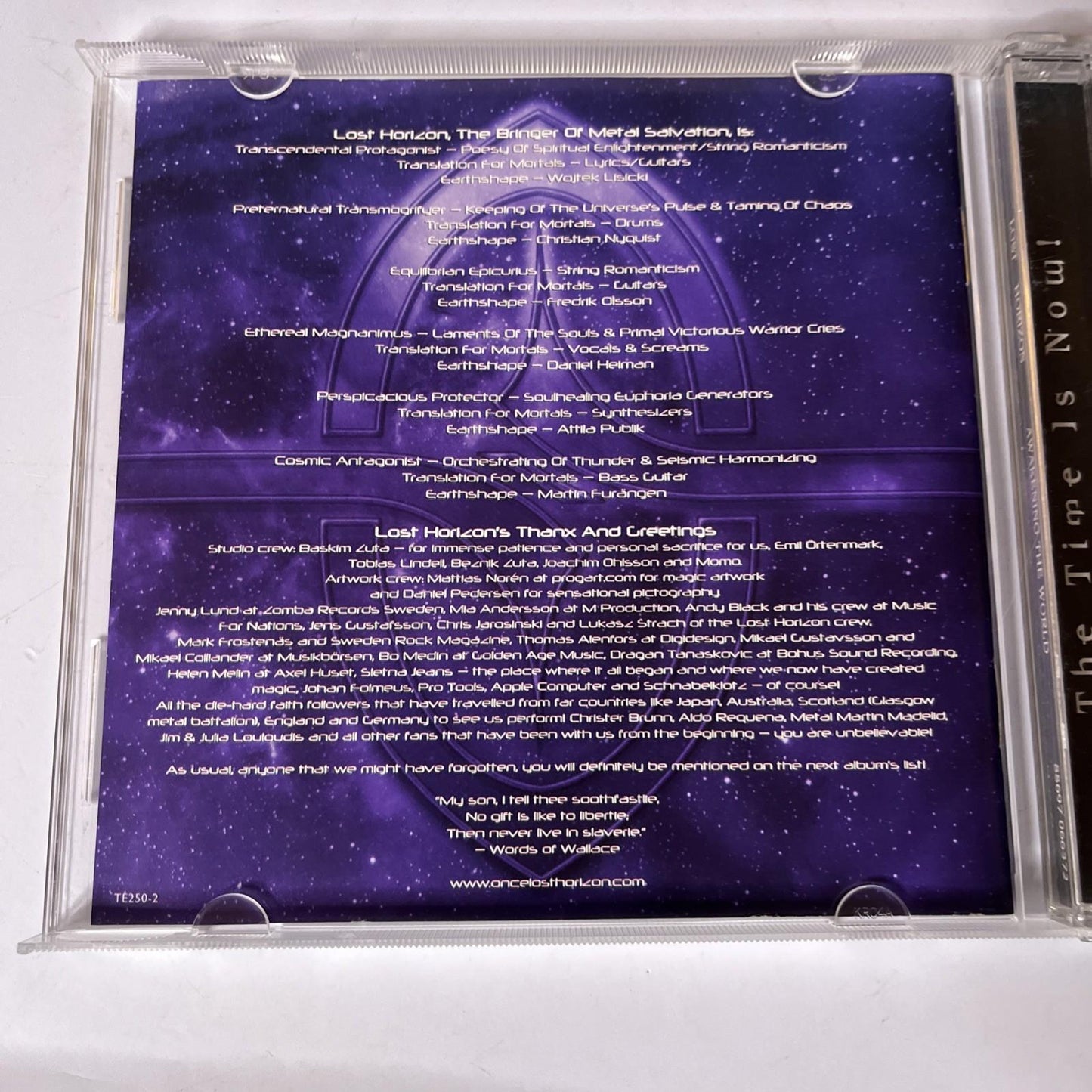 Lost Horizon – Awakening The World (CD, 2007) Europe 88697 066372