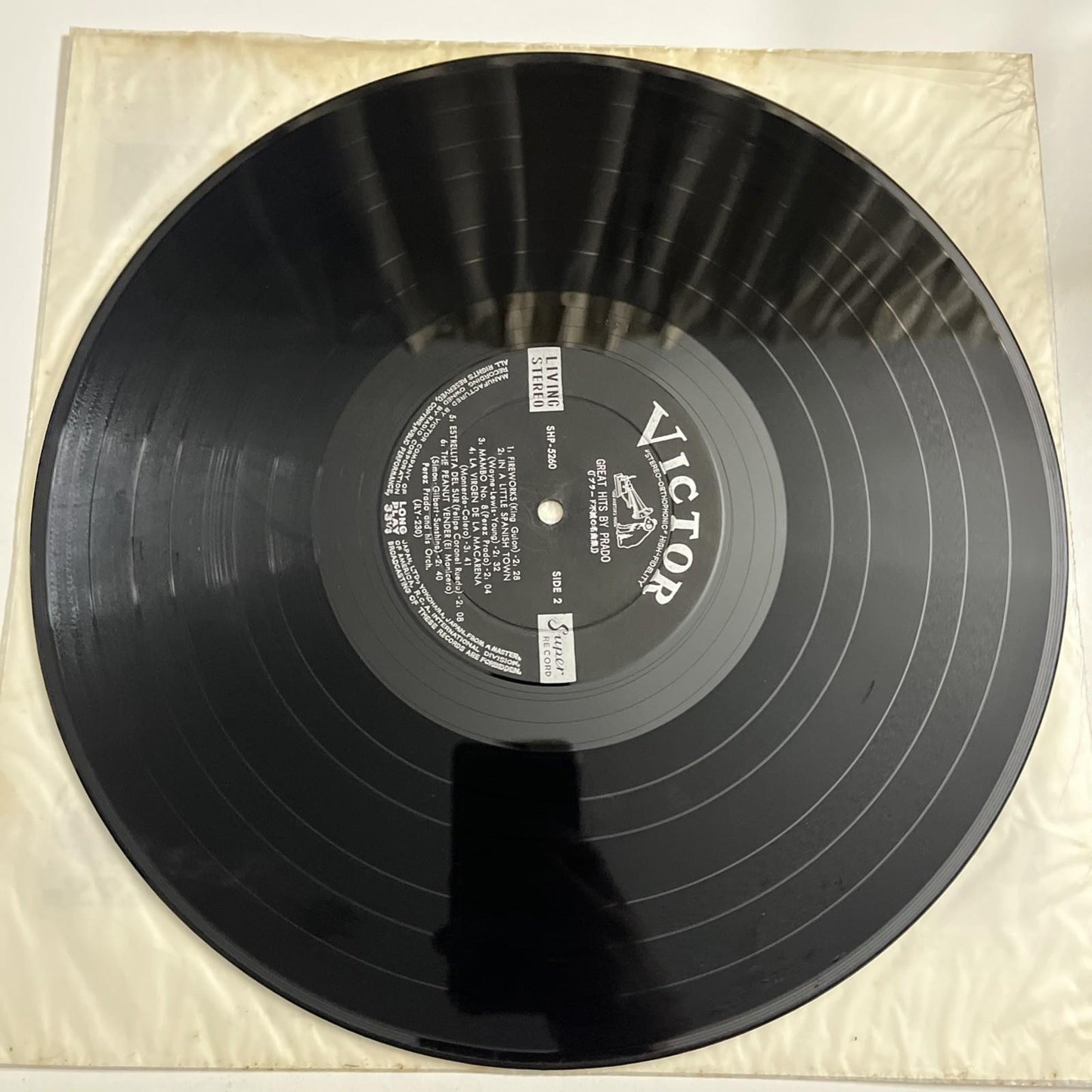 Perez Prado – Great Hits By Prado (Vinyl) Japan SHP-5260