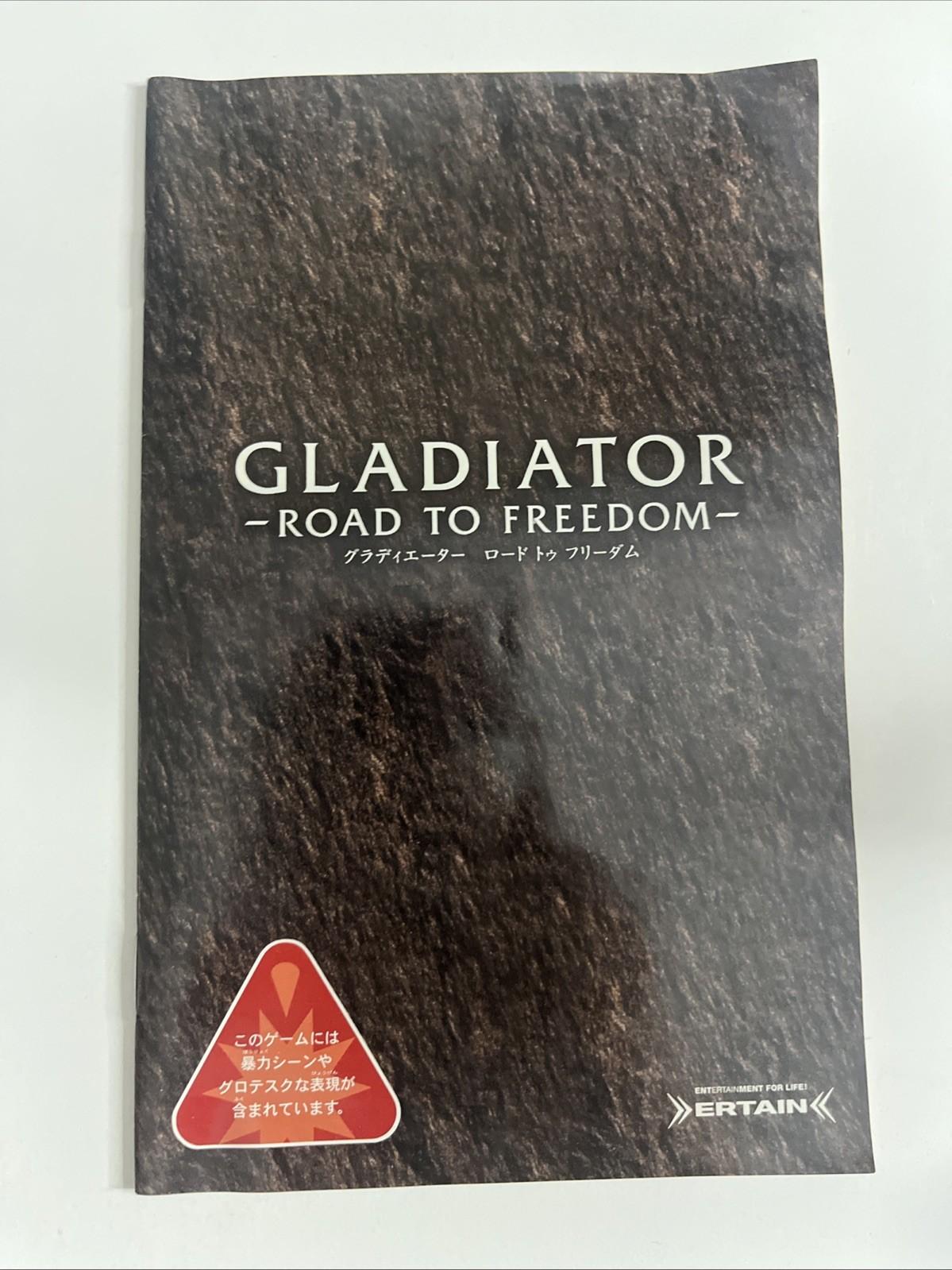 Gladiator: Road to Freedom PS2 Sony PlayStation NTSC-J JAPAN Game Complete