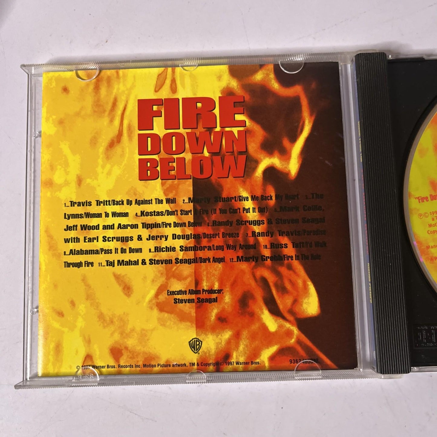 Music From The "Fire Down Below" Motion Picture OST (CD, 1997) US 9 46534-2