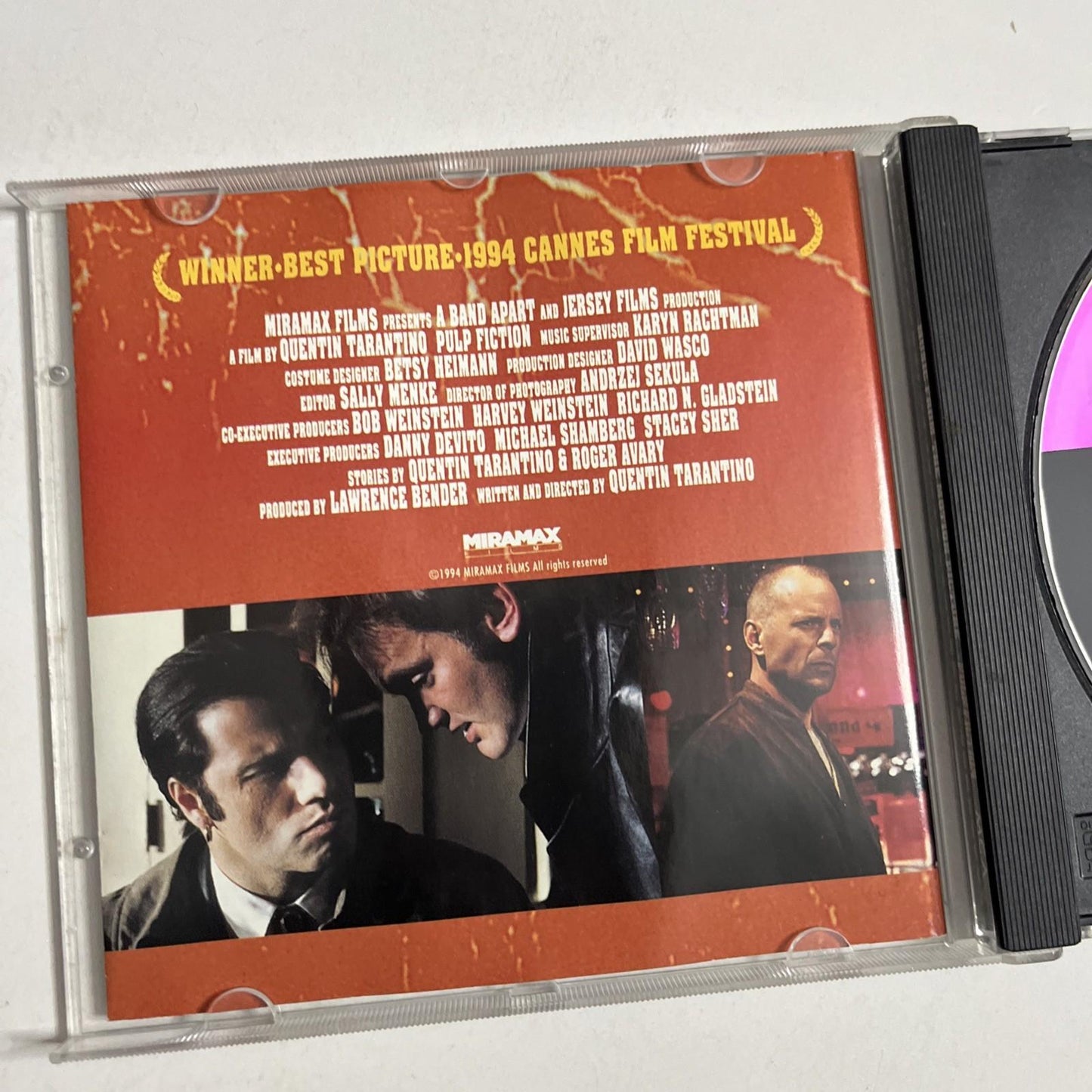 Pulp Fiction (Music From The Motion Picture) (CD, 1994) Australia MCAD-11103