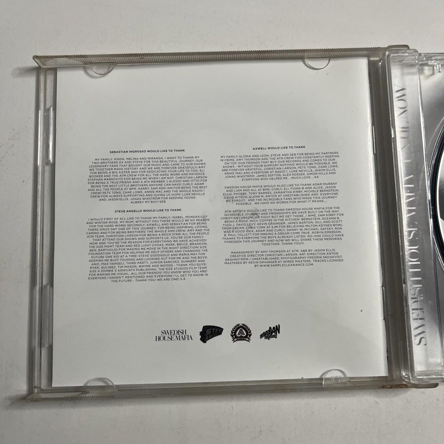 Swedish House Mafia – Until Now (CD, 2012) Australia 5099923236424