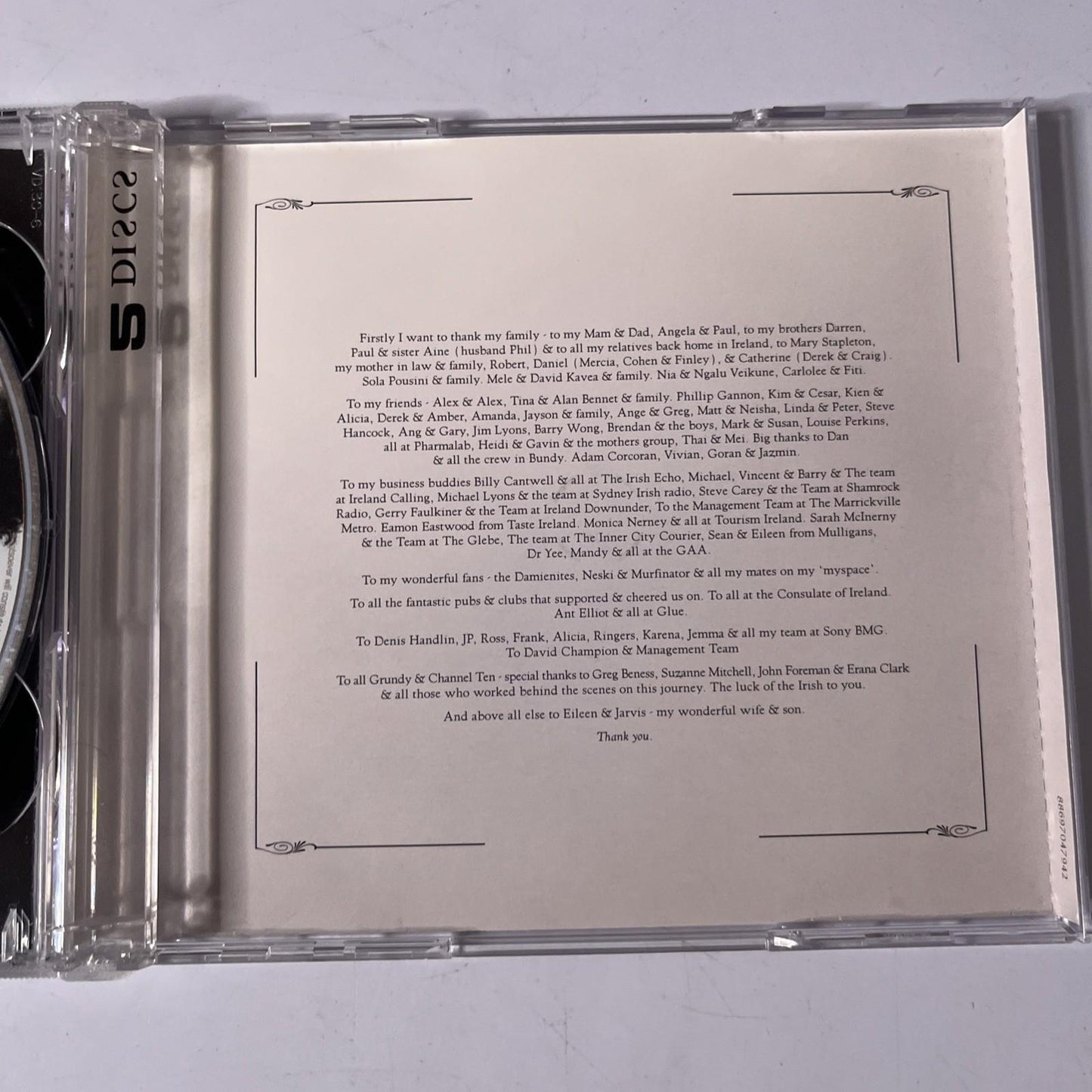 Damien Leith – The Winner's Journey - Australian Idol (CD + DVD, 2006)