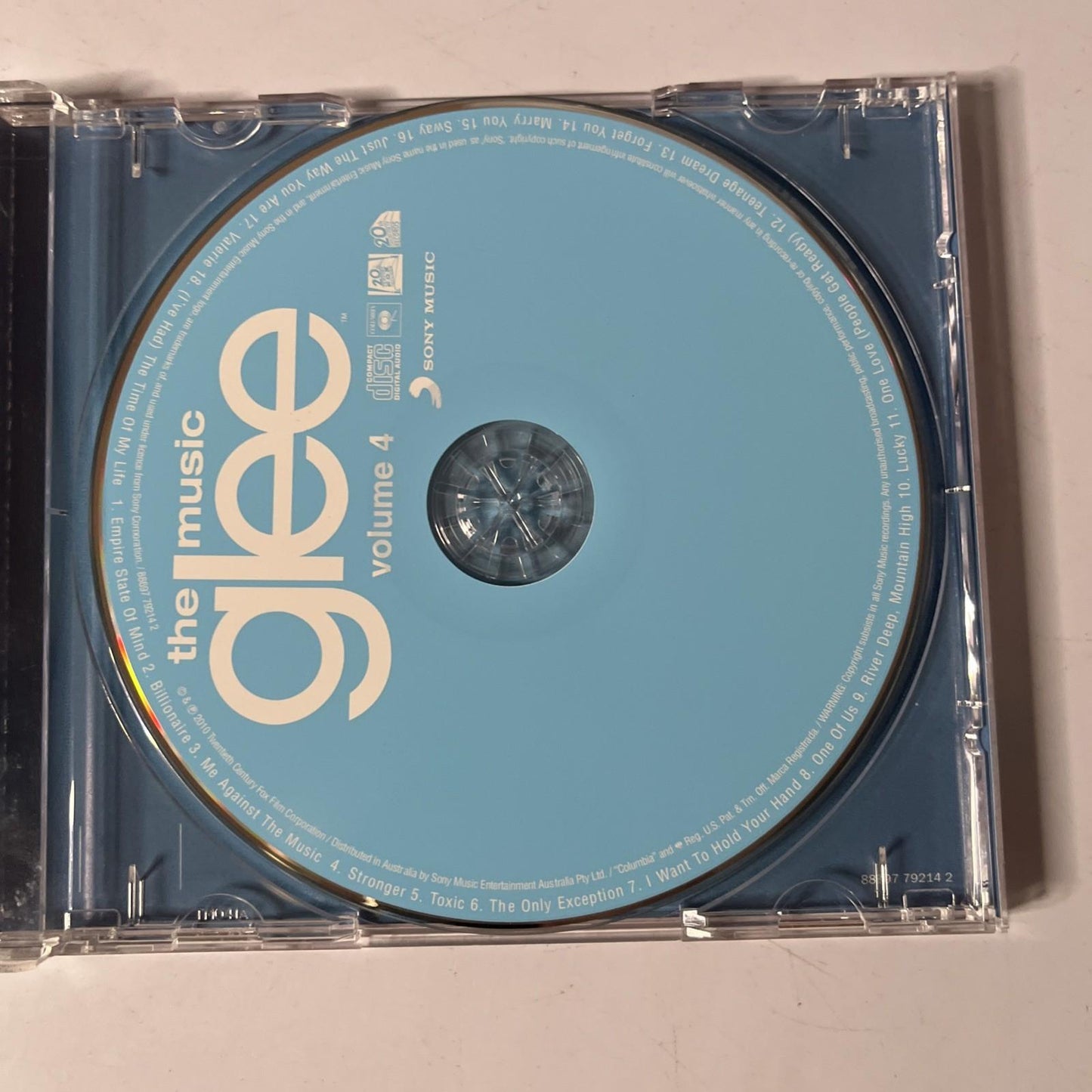 Glee Cast – Glee: The Music, Volume 4 (CD, 2010) Australia 88697 79214 2