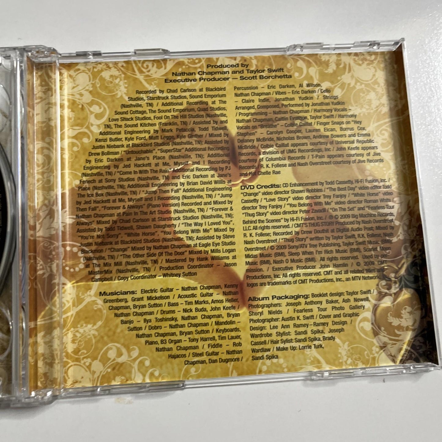 Taylor Swift – Fearless Platinum Edition (CD + DVD, 2010) Japan Obi UICO-1180