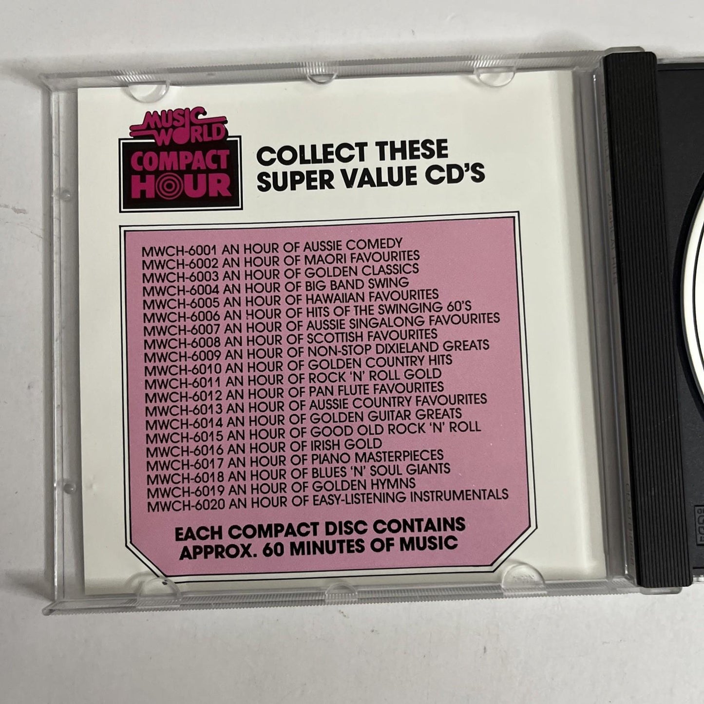 Ray Charles – 20 Greatest Hits (CD, 1989) Australia CD-STB-8658