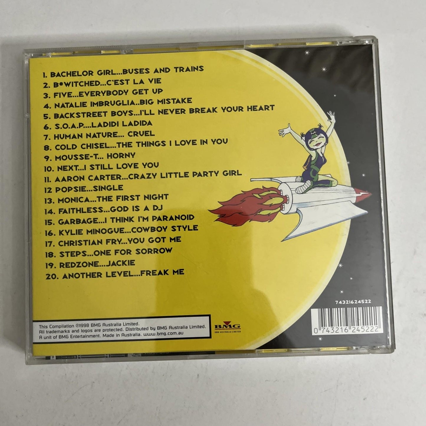 Various – Hit Machine 22 (CD, 1998) Australia 74321624522