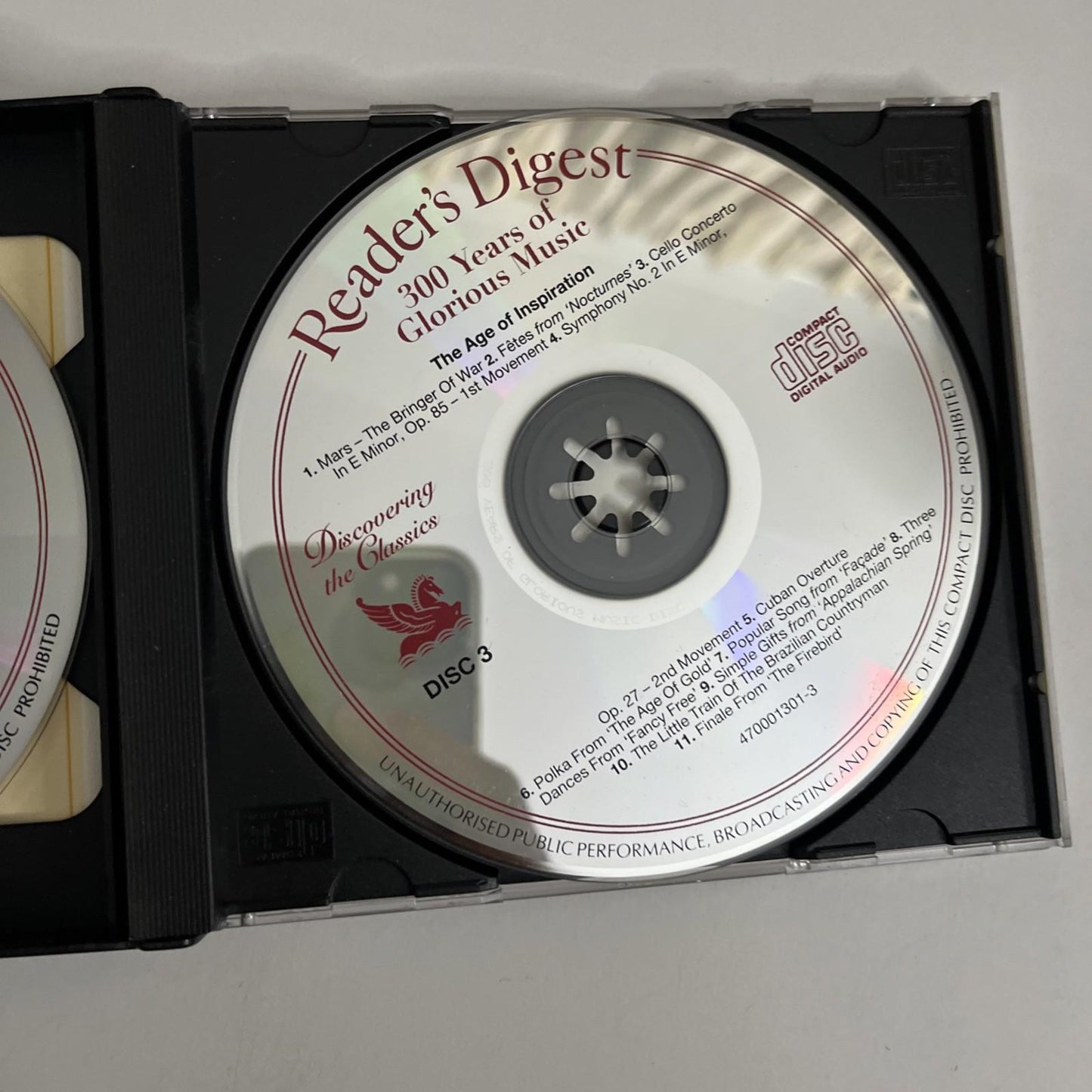 Various – 300 Years Of Glorious Music (CD, 1996) Australia 3-Discs