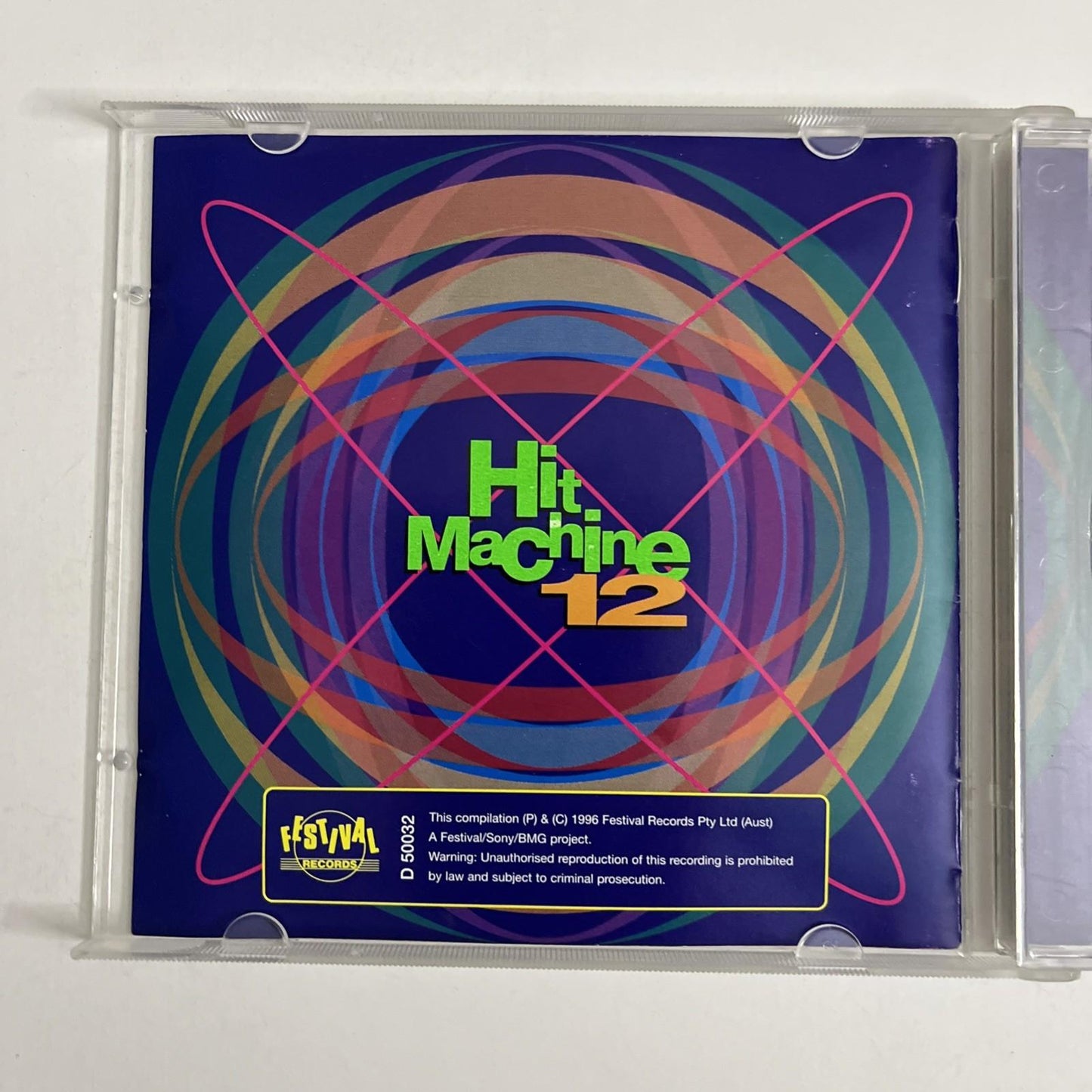 Various – Hit Machine 12 (CD, 1996) Australia D 50032