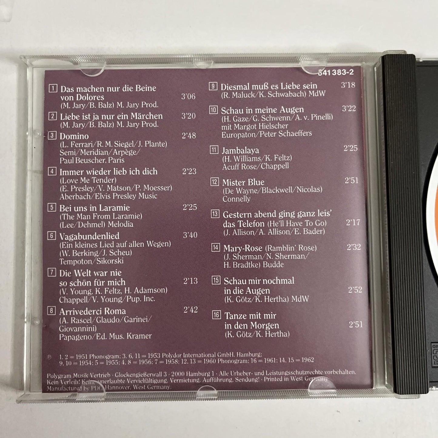 Gerhard Wendland – Tanze Mit Mir In Den Morgen (CD) Germany 841 383-2