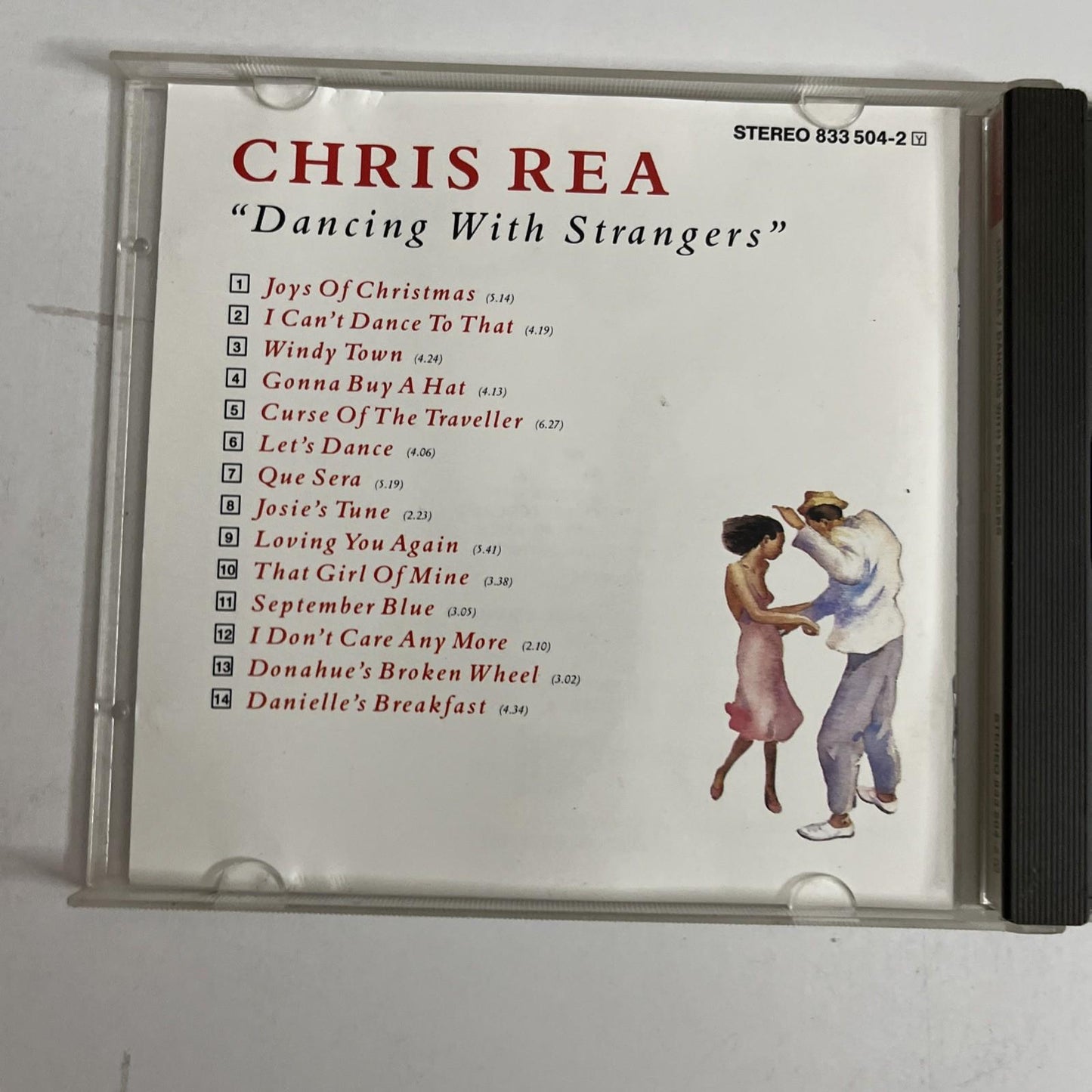 Chris Rea – Dancing With Strangers (CD, 1987) Germany 833 504-2