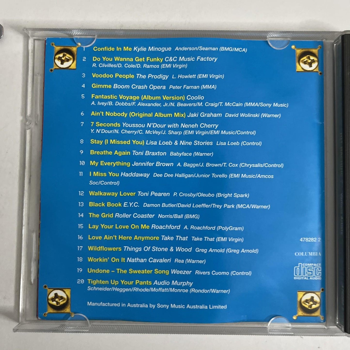 Various – Hit Machine 7 (CD, 1994) Australia 478282 2