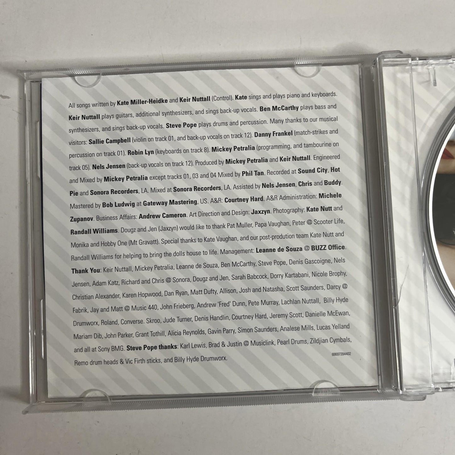Kate Miller-Heidke – Curiouser (CD, 2008) Australia 88697394392