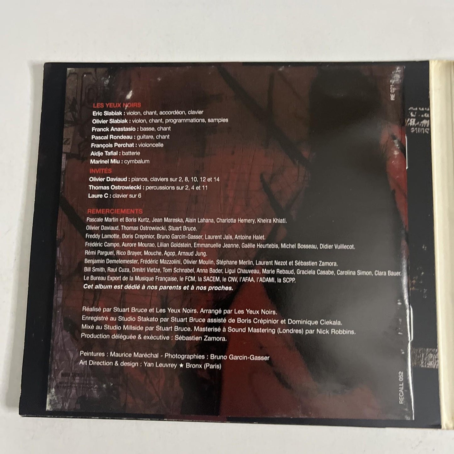 Les Yeux Noirs – Tchorba (CD, 2004) Australia Digipak RECALL 052