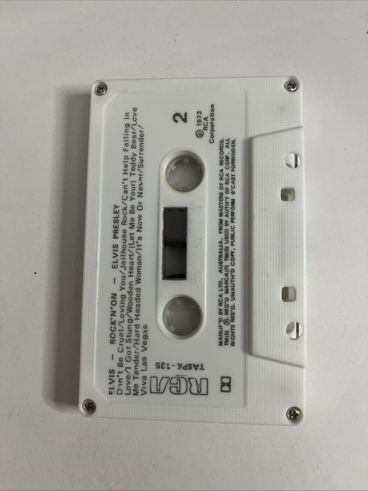 Elvis Presley – Elvis - Rock 'N' On (Cassette, 1973) Australia TASPK-135