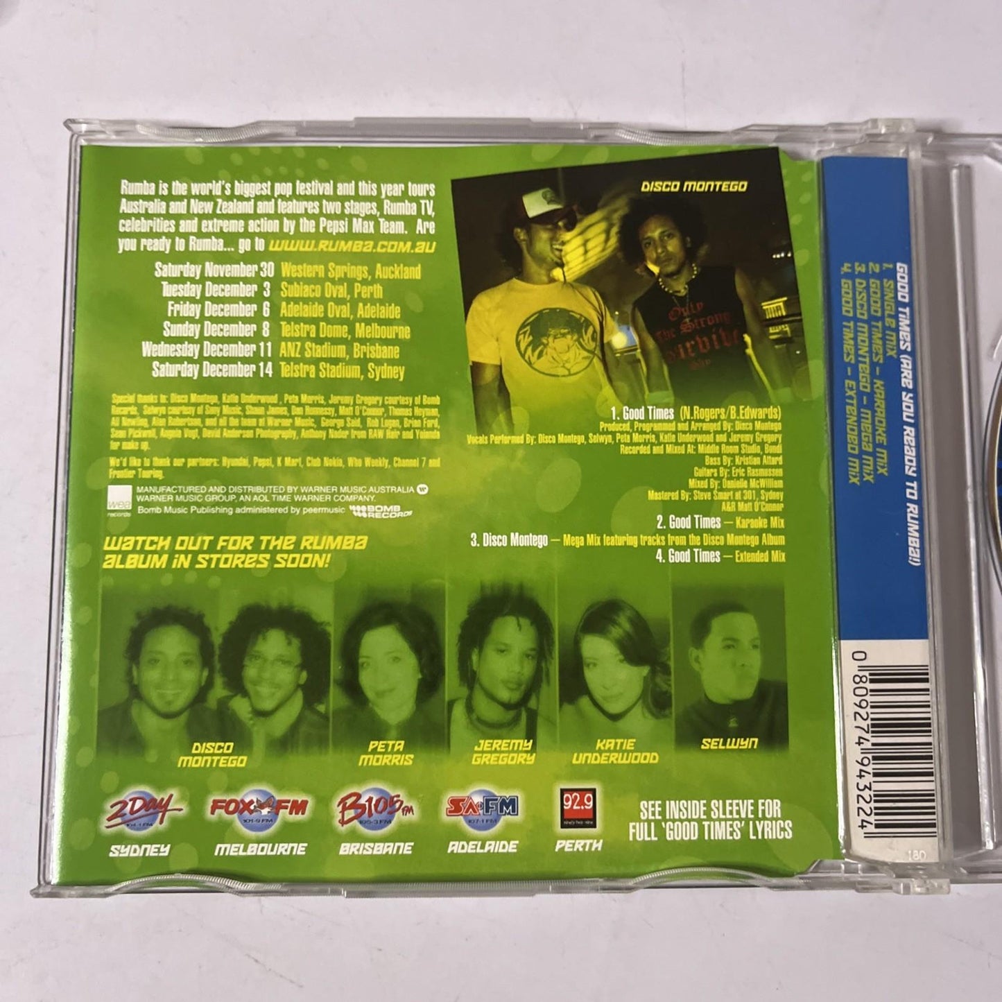 Disco Montego – Good Times (Are You Ready To Rumba!) (CD, 2002)