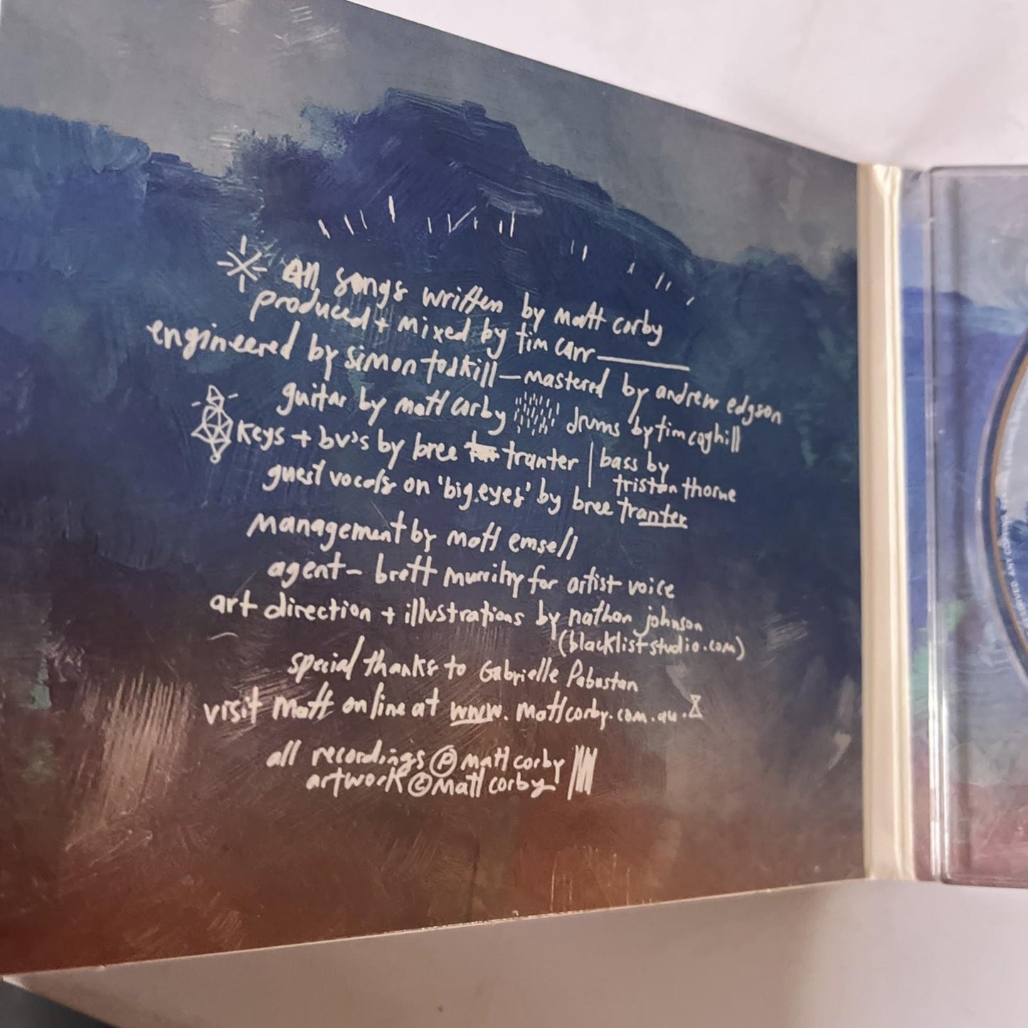Matt Corby – Into The Flame (CD, 2011) Australasia Digipak 2787028