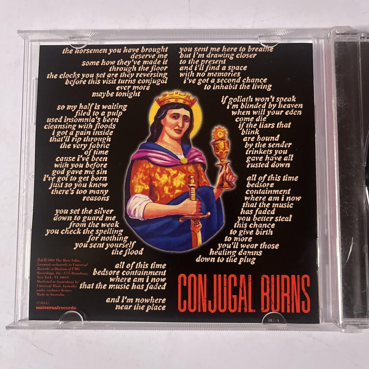 The Mars Volta – The Bedlam In Goliath (CD, 2008) Australia 1758443