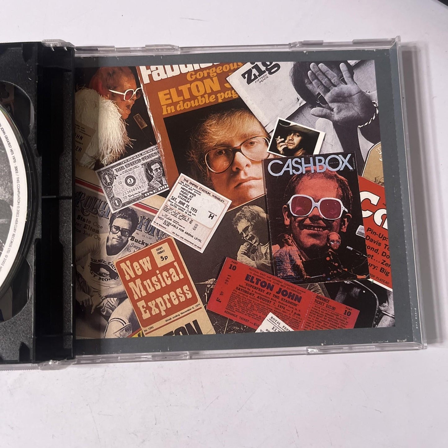 Elton John – Greatest Hits 1970-2002 (CD, 2003) Australasia 2-Discs 077 012-2