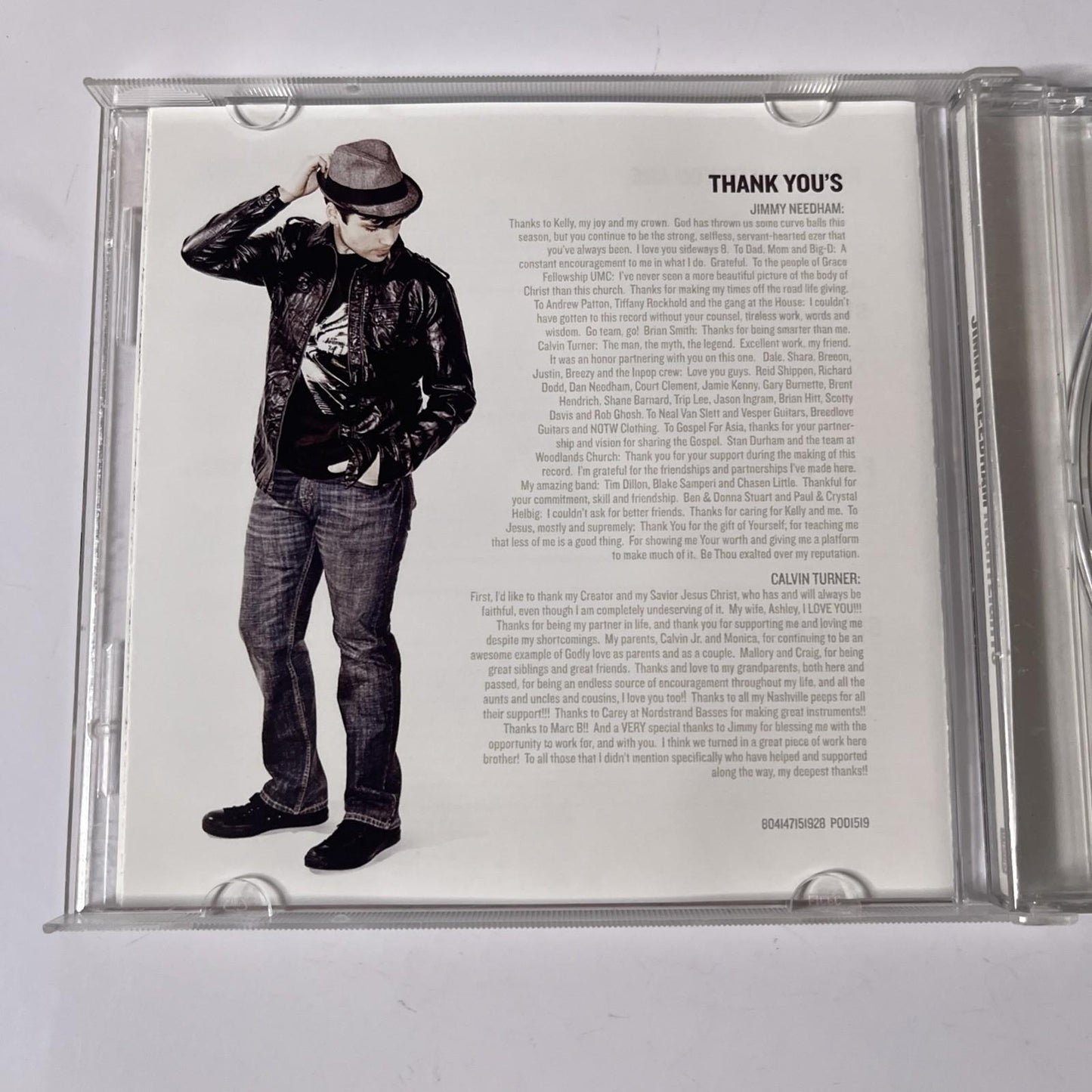 Jimmy Needham – Night Lights (CD, 2010) Australia POD1519