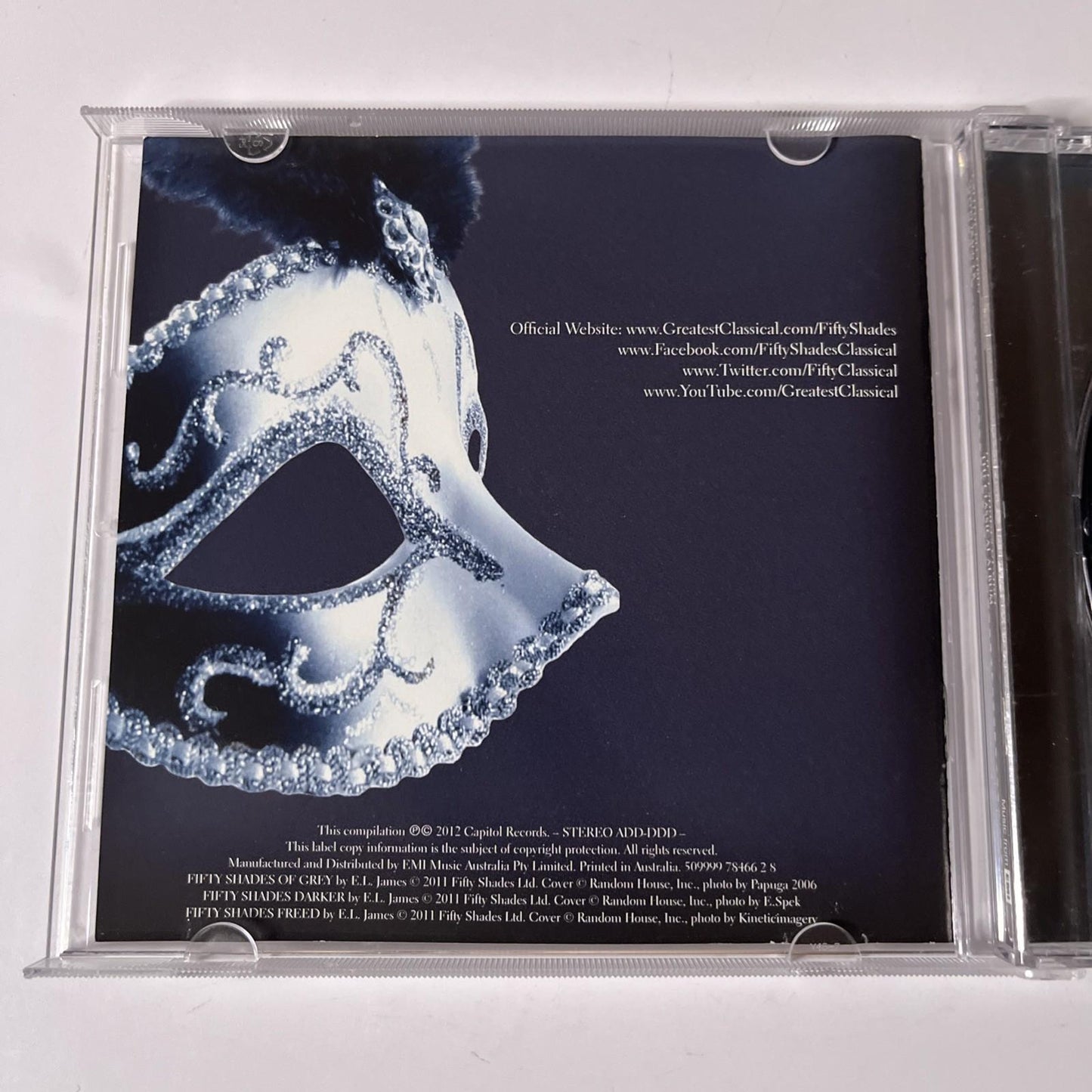 Fifty Shades Of Grey: The Classical Album (CD, 2012) US 509999 78466 2 8