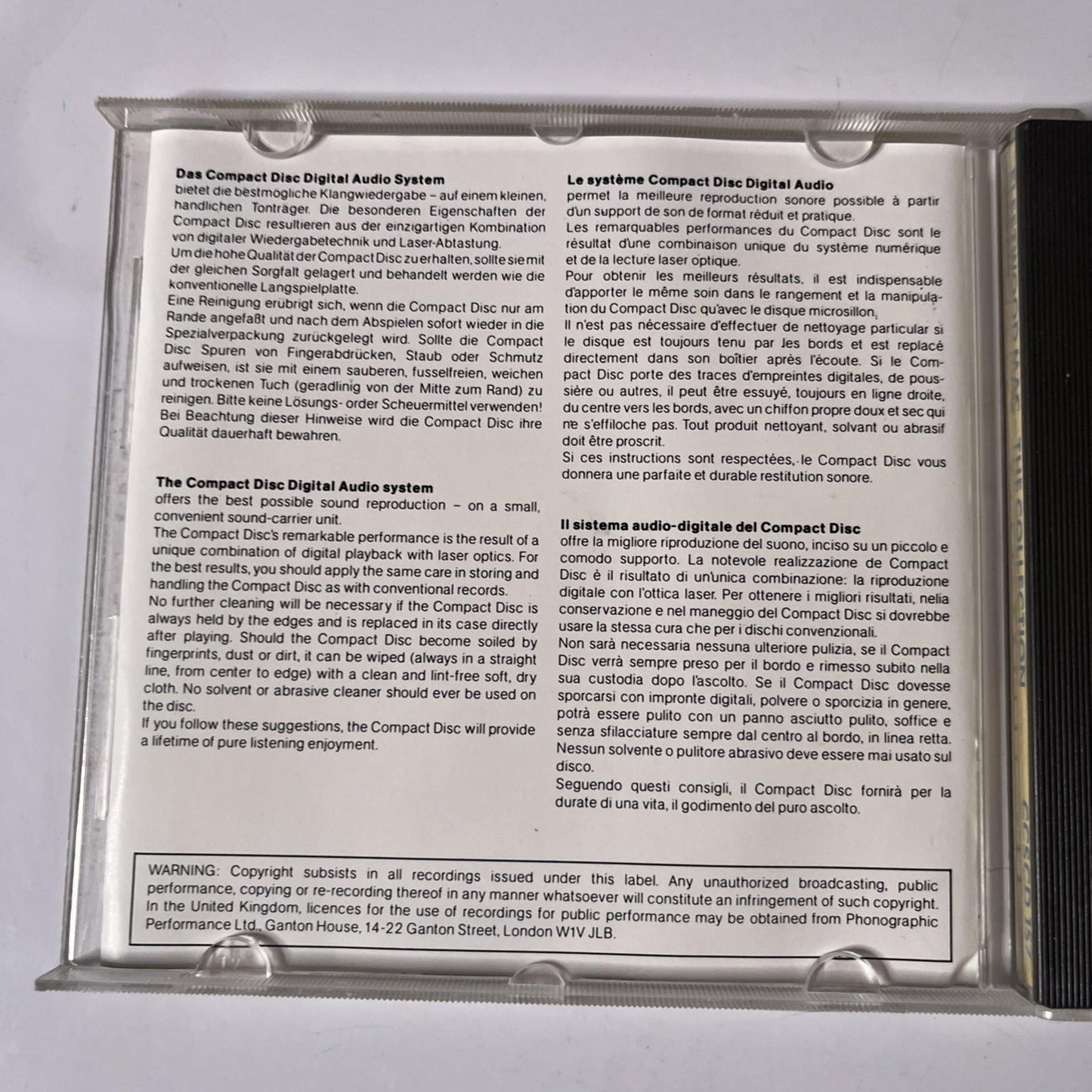Fleetwood Mac – The Collection (CD, 1987) UK CCSCD 157