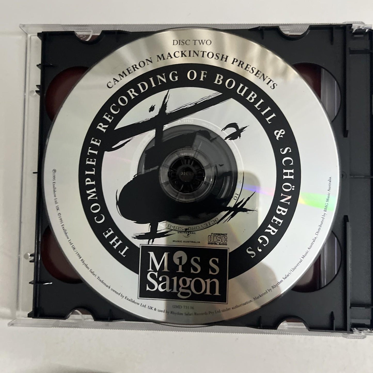 The Complete Recording Of Boubilil & Schönberg's Miss Saigon (CD, 2-Disc)