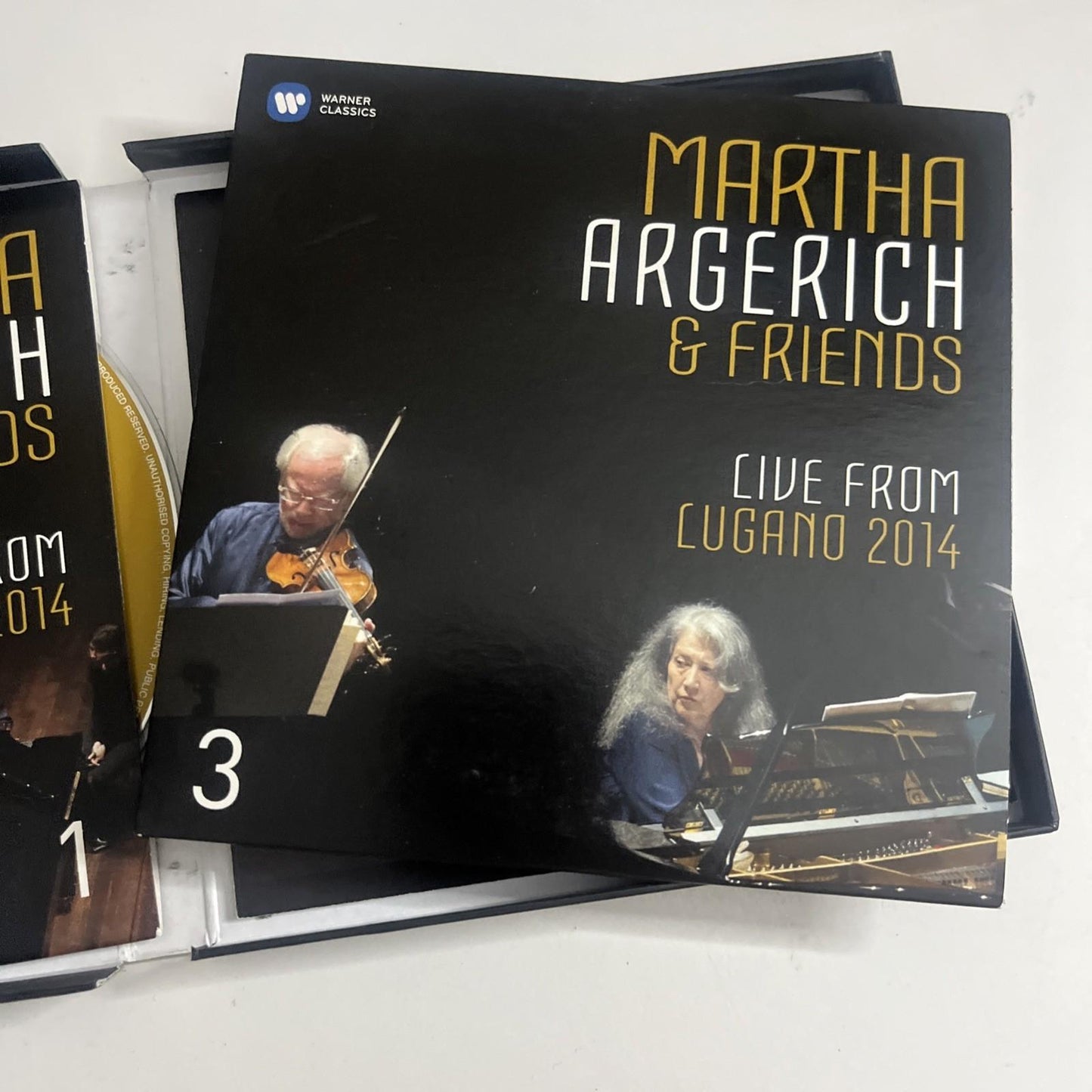 Martha Argerich And Friends – Live From Lugano 2014 (CD, 2015, 3-Disc)