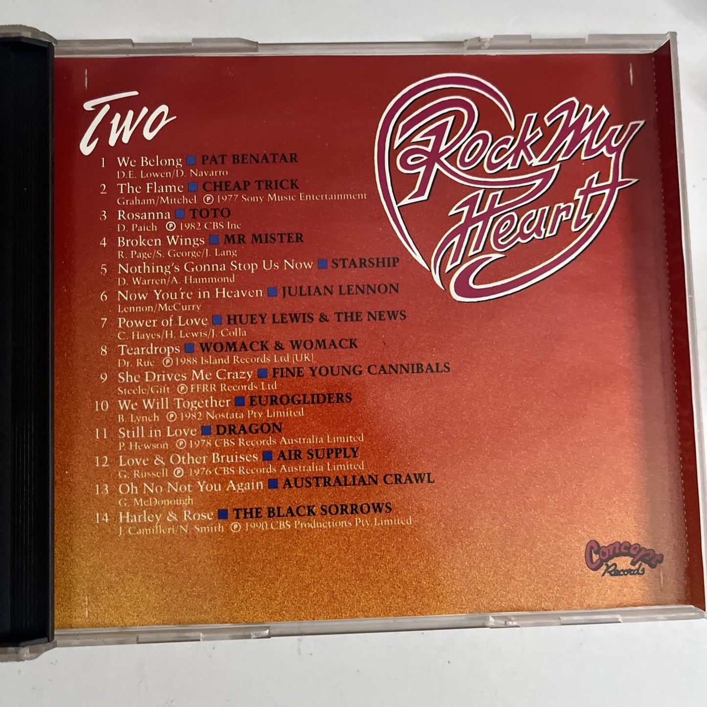 Various – Rock My Heart ....Please (CD, 2-Disc) Australia CC293CD