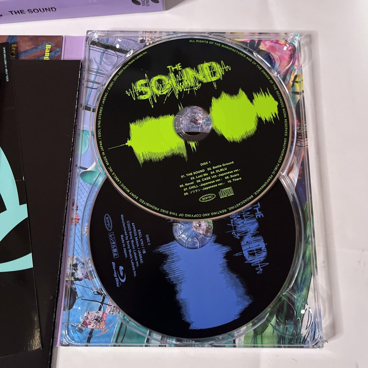 Stray Kids – The Sound (CD + Blu-ray, 2023, 2-Disc) Japan ESCL-5760~1