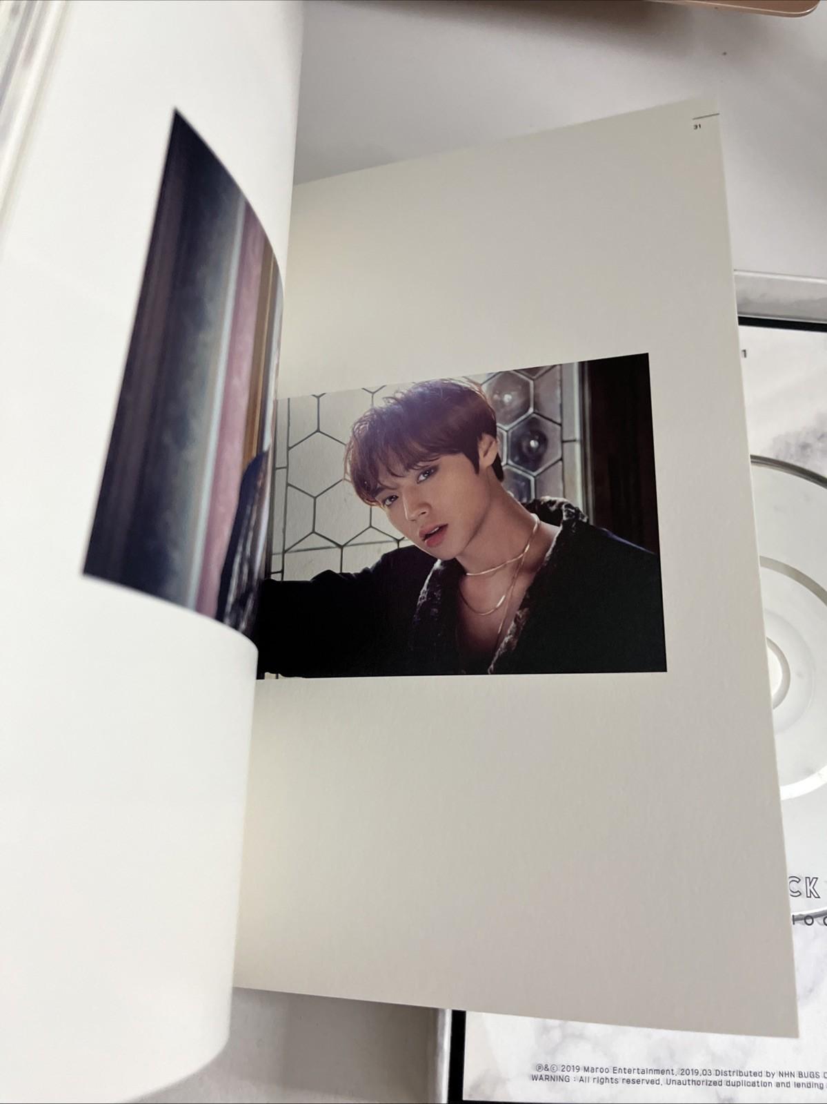 Park Ji-hoon – O'Clock (CD, 2019) Photobook South Korea BGCD0094