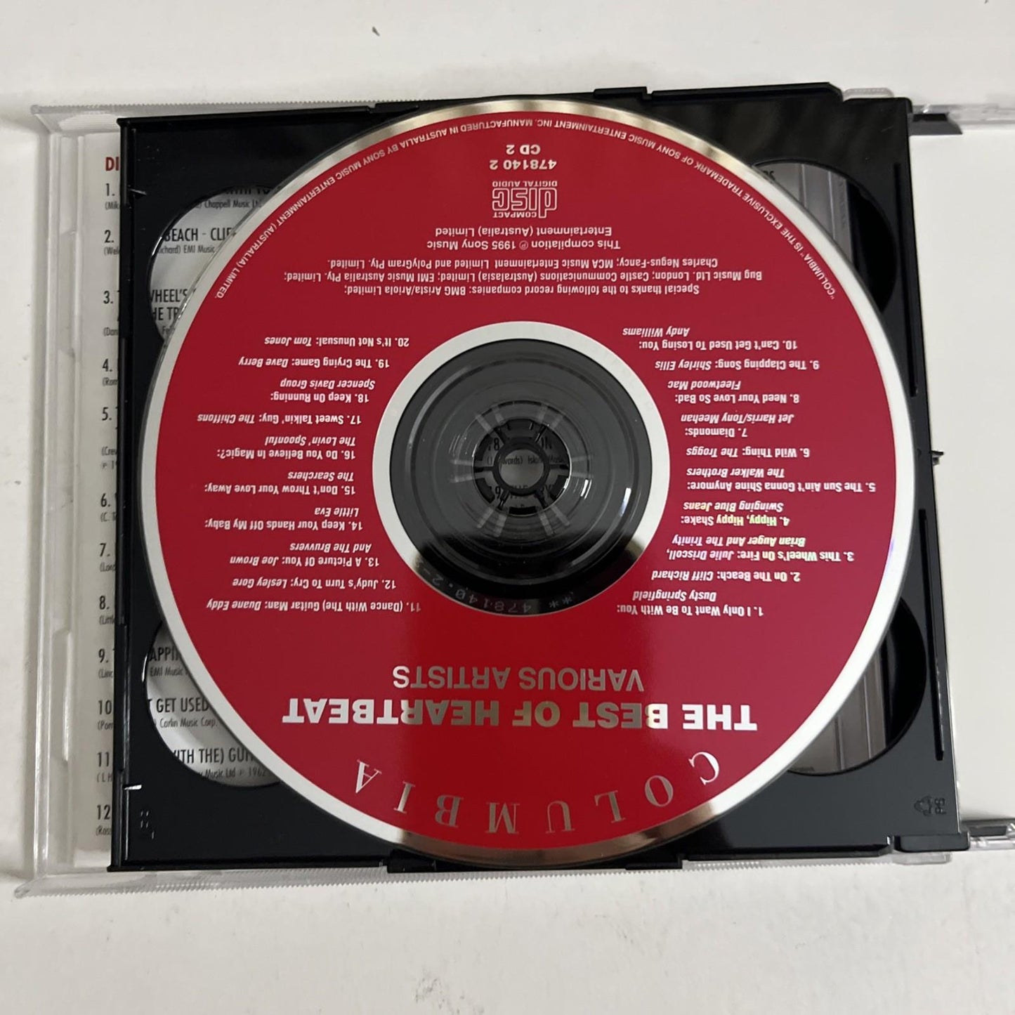 The Best Of Heartbeat - Music From The TV Series And More (CD, 1994. 2-Disc)